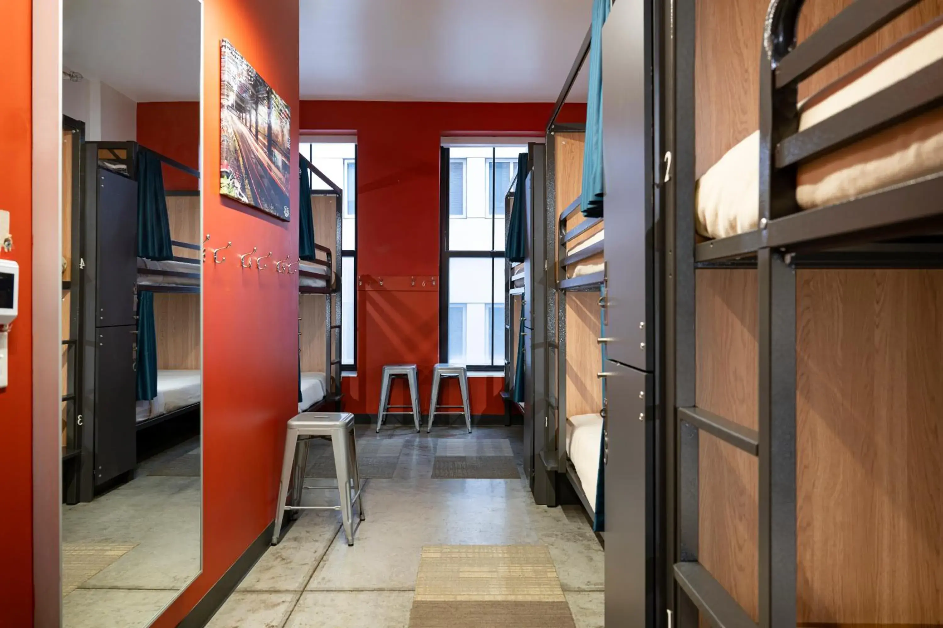 Bed in Women's 8-Bed Dormitory in HI Boston Hostel Bed in Women's 8-Bed Dormitory in HI Boston Hostel