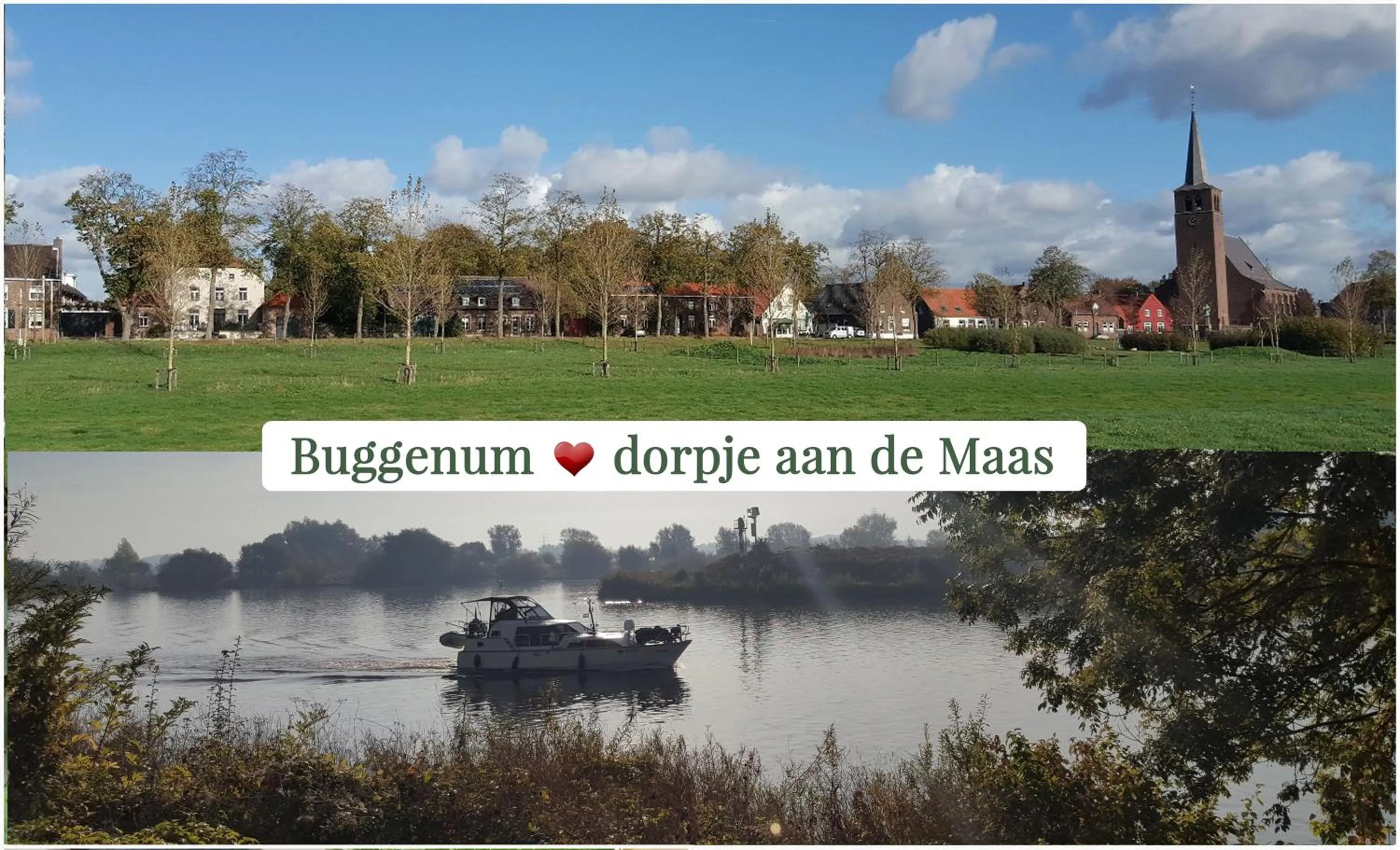 River view in B&B Buggenum Palace