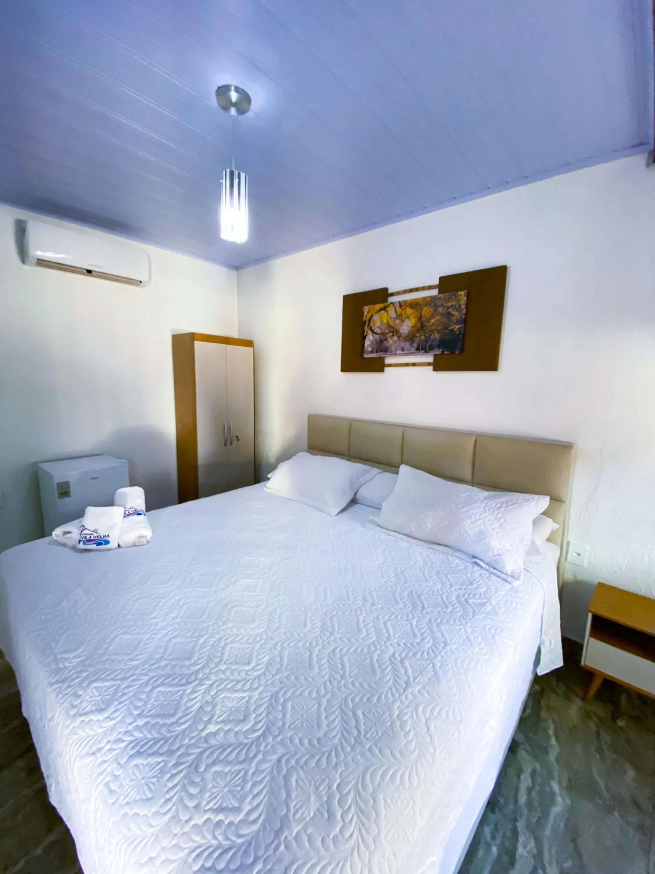 Bed in Pousada Vila Velha