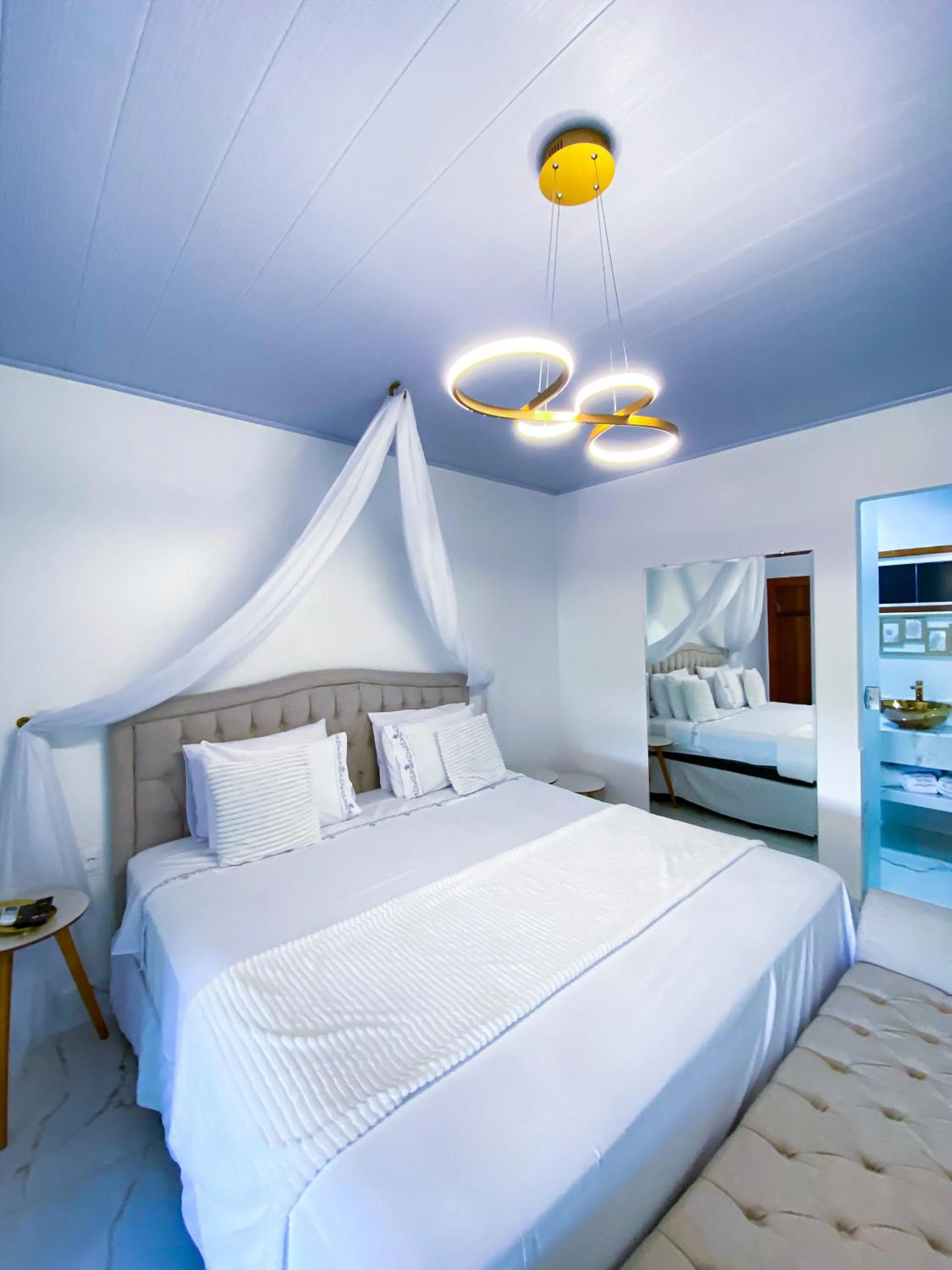 Bed in Pousada Vila Velha