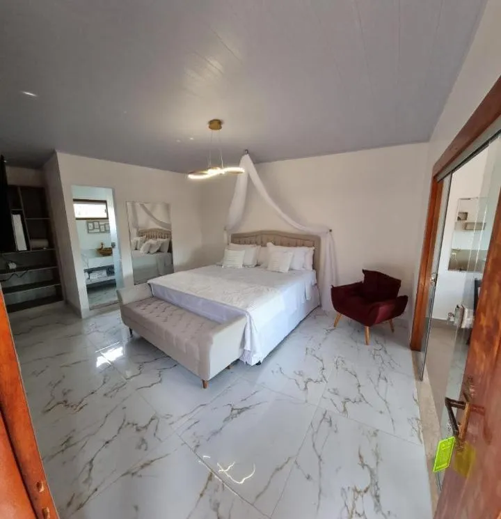 Bed in Pousada Vila Velha