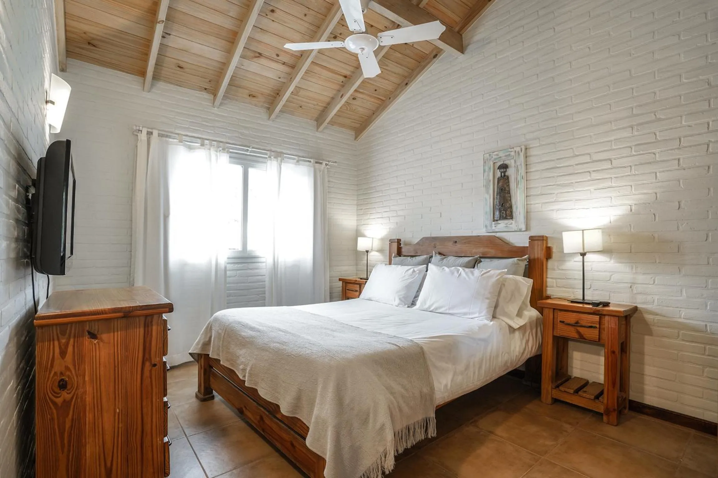 Bed in Valeria House Rental Suites