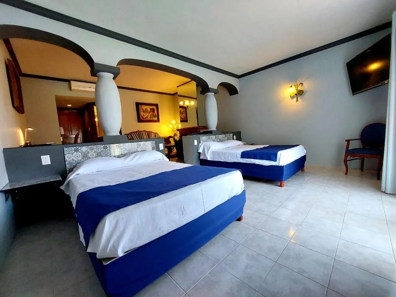 Bed in Gran Hotel Hacienda De La Noria