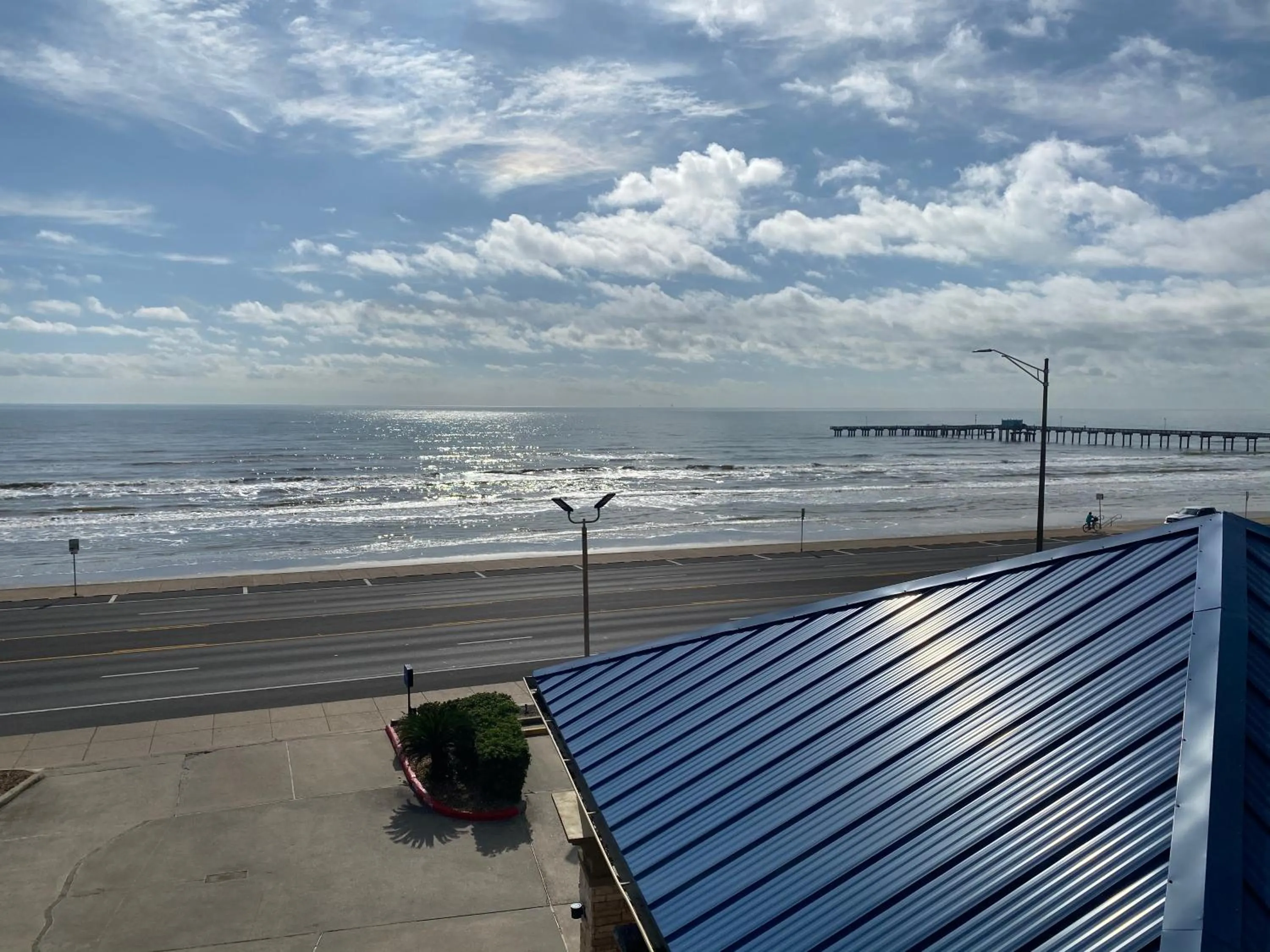 Sea view in Galveston Beach Hotel