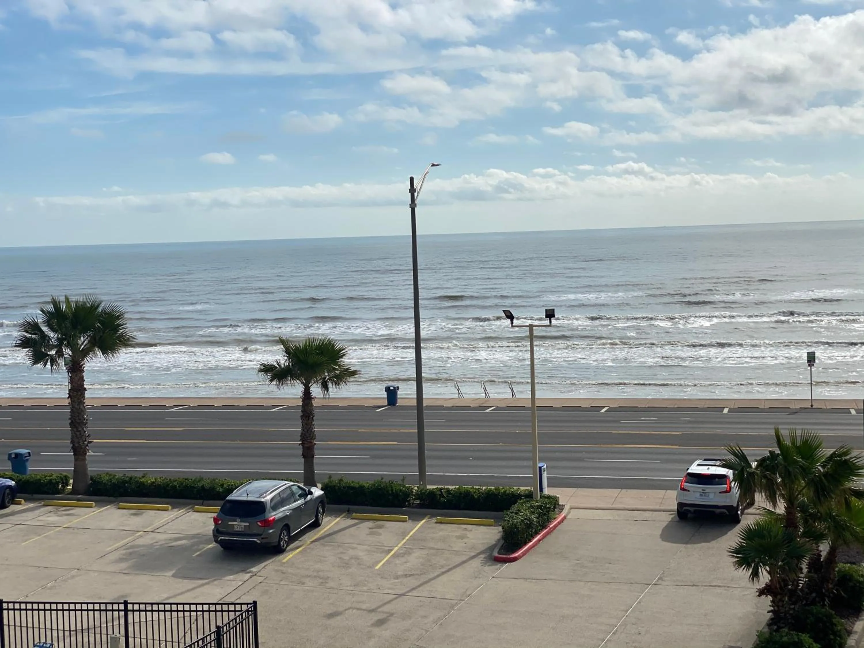 Sea view in Galveston Beach Hotel