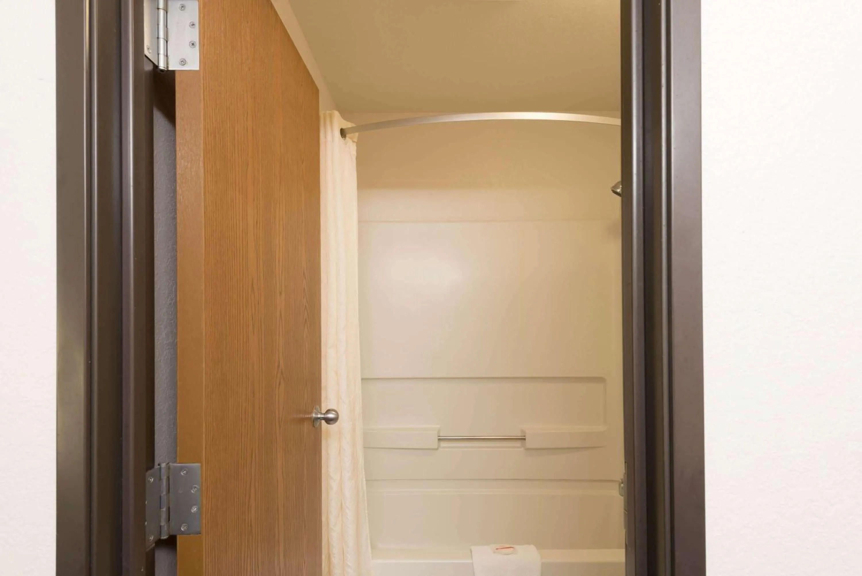 Bathroom in Super 8 by Wyndham Greenfield