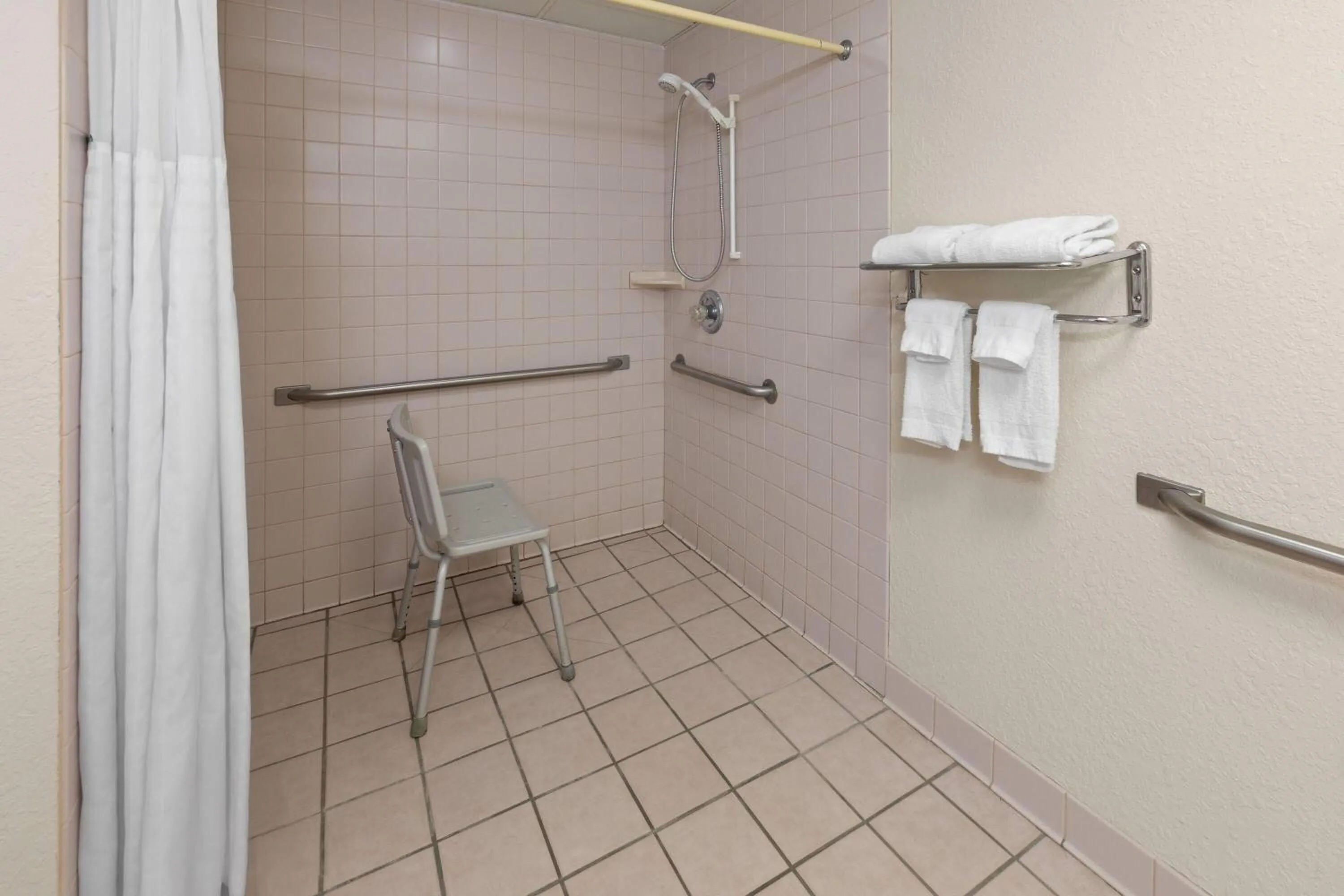 Shower in Ramada by Wyndham Grayling Hotel & Conference Center