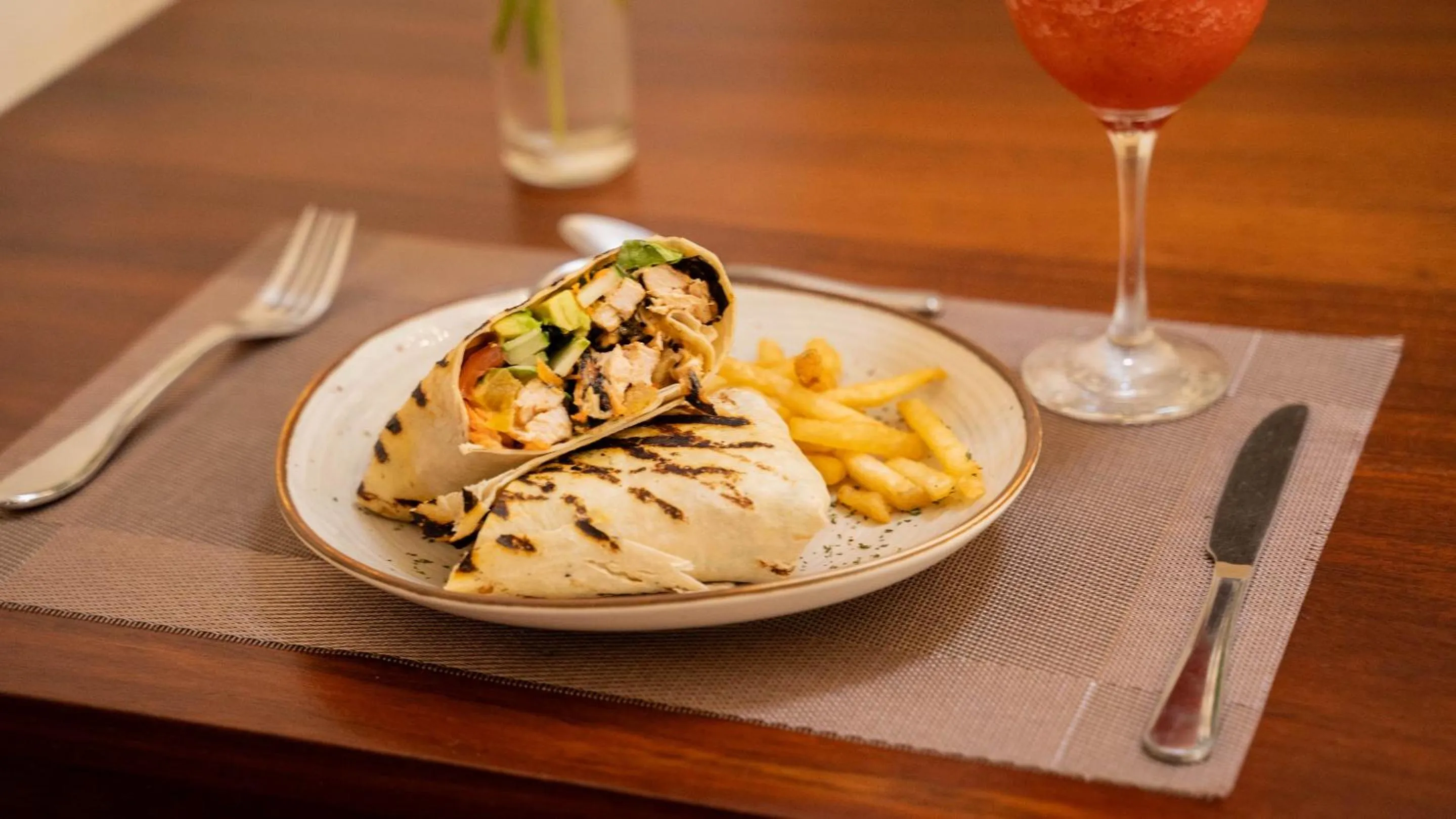 Food and drinks in Buena Vista Chic Hotel