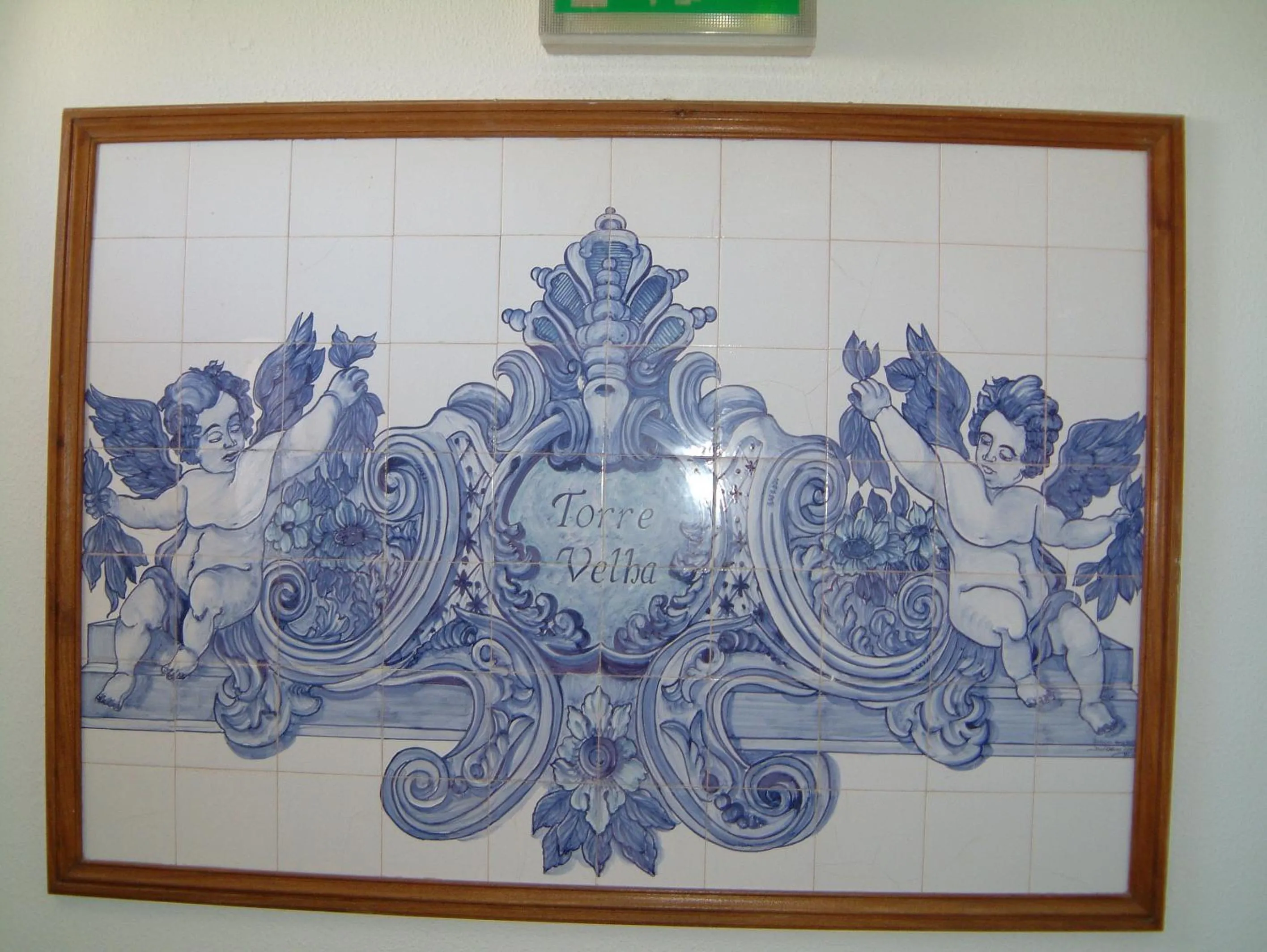 Decorative detail in Torre Velha AL