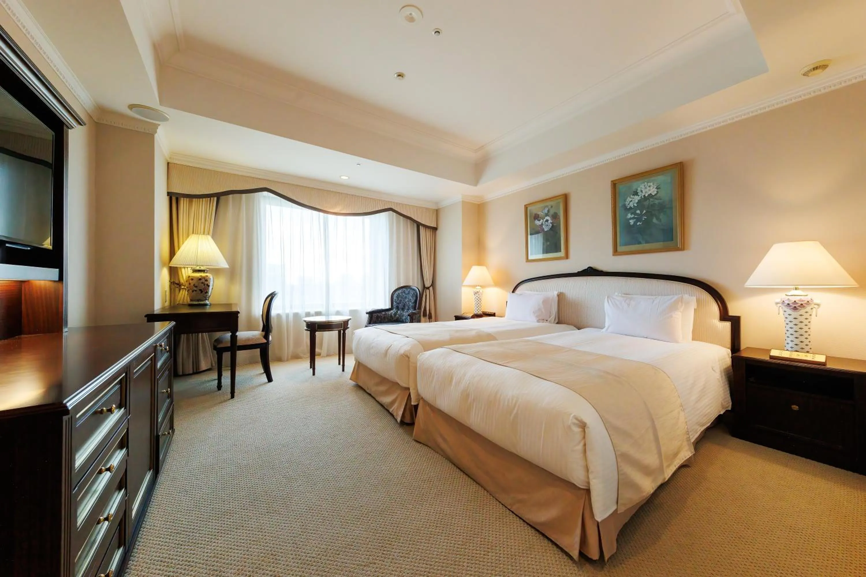 Bedroom, Bed in Dai-ichi Hotel Tokyo