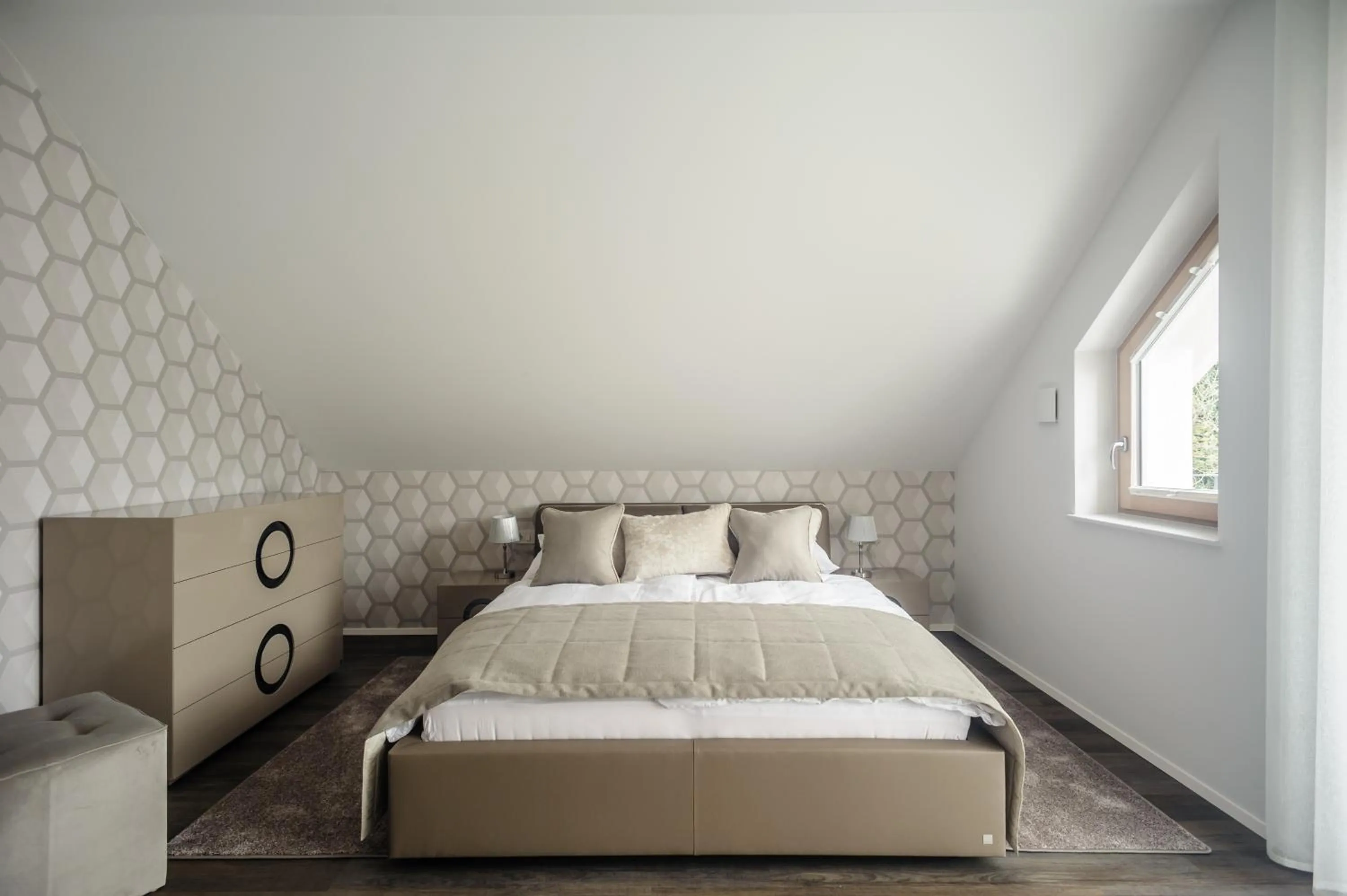 Bedroom, Bed in Apartments Villa Tatiana