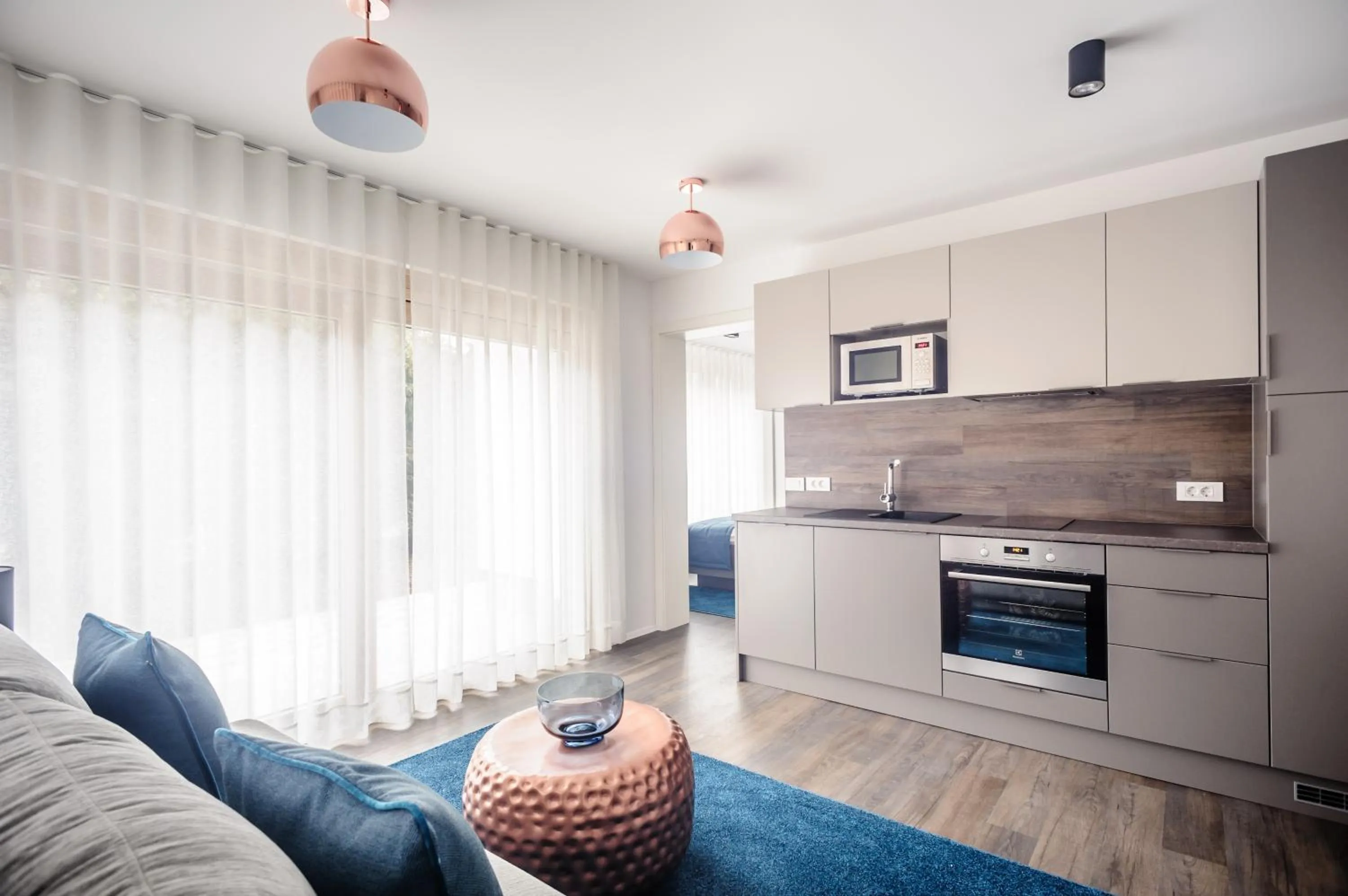 Kitchen or kitchenette in Apartments Villa Tatiana