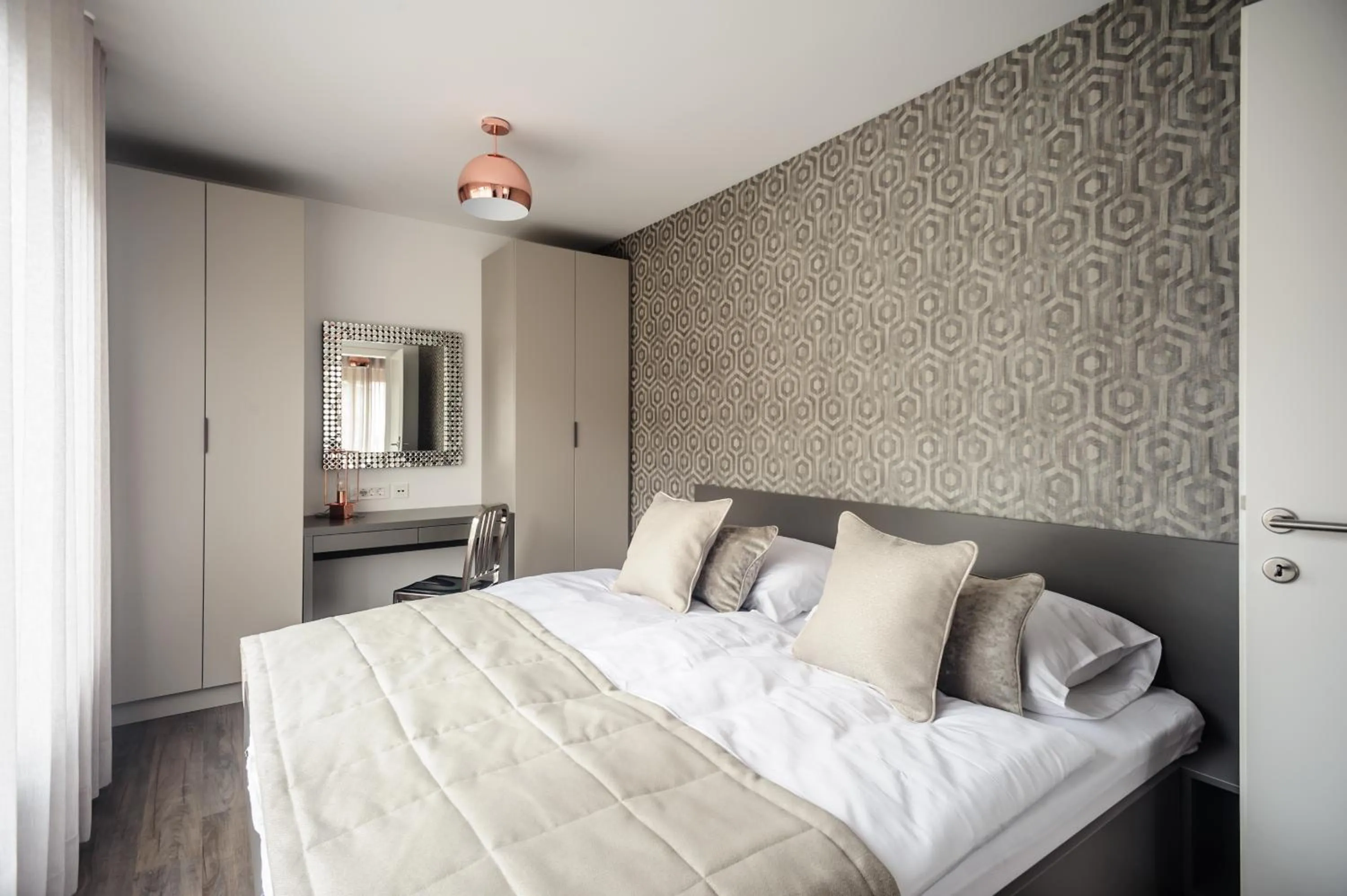 Bedroom, Bed in Apartments Villa Tatiana