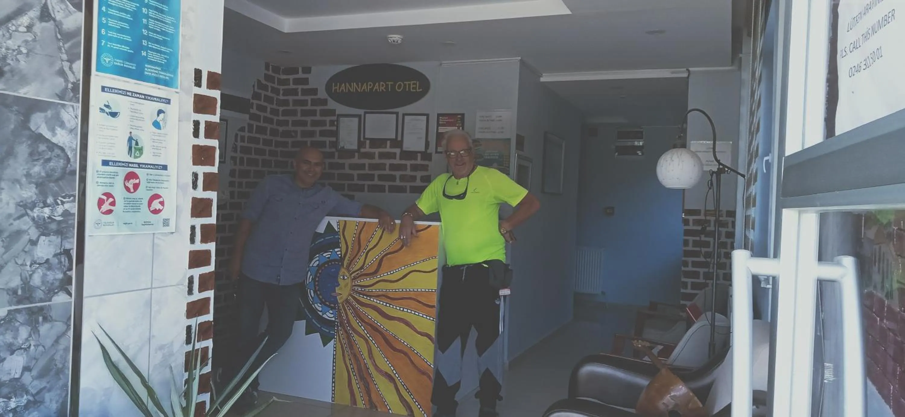 Lobby or reception in Hannapart Otel