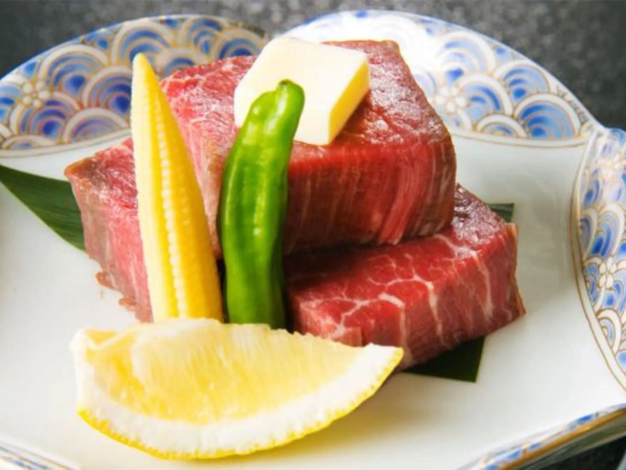 Food close-up in Houshoutei