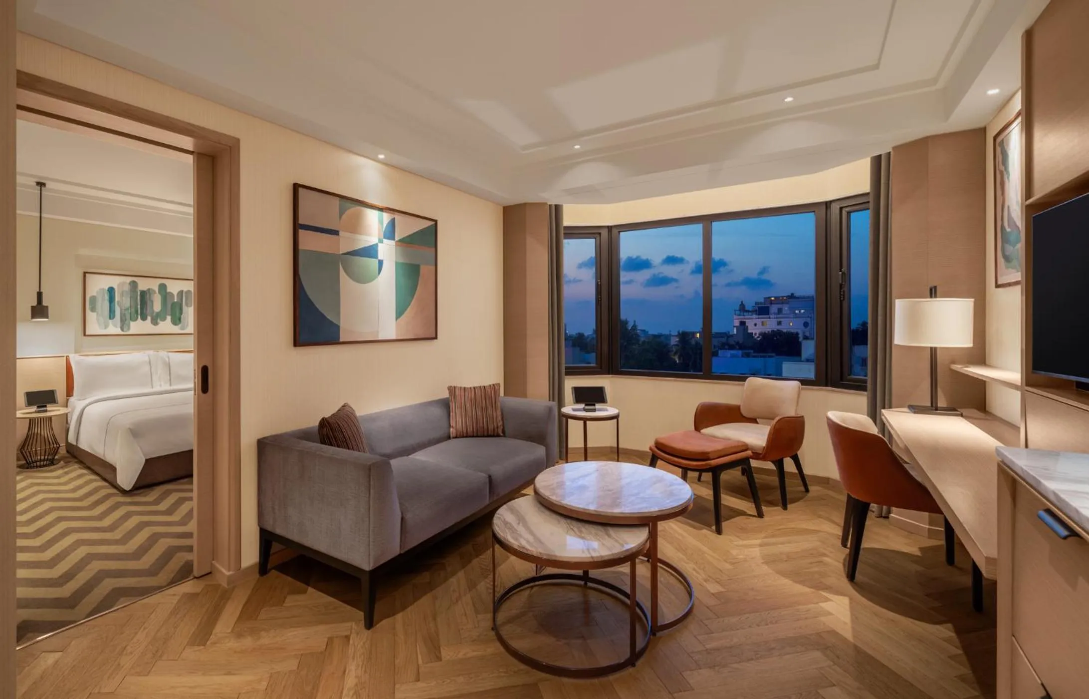 Bed in The Residency, Chennai