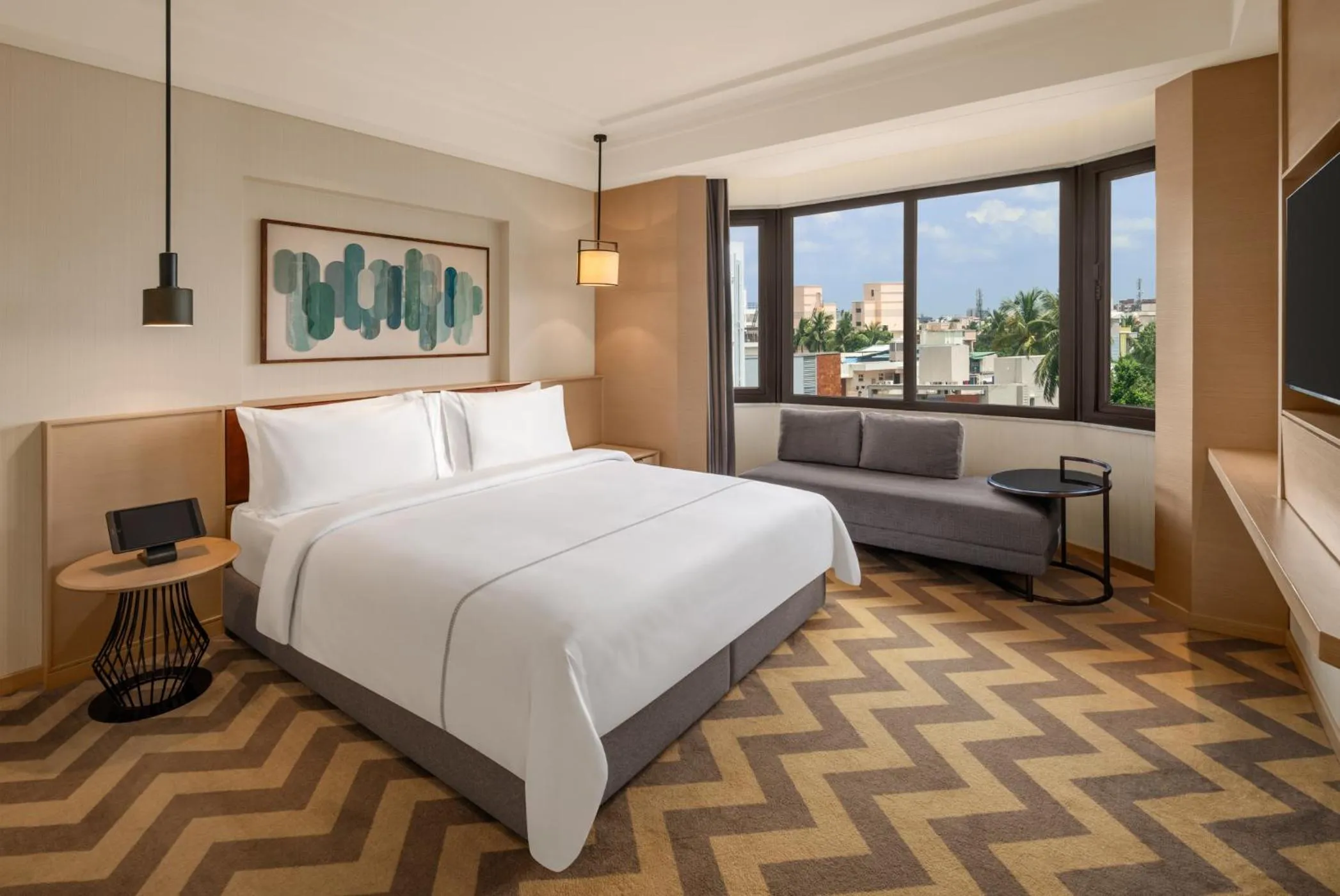 Bed in The Residency, Chennai