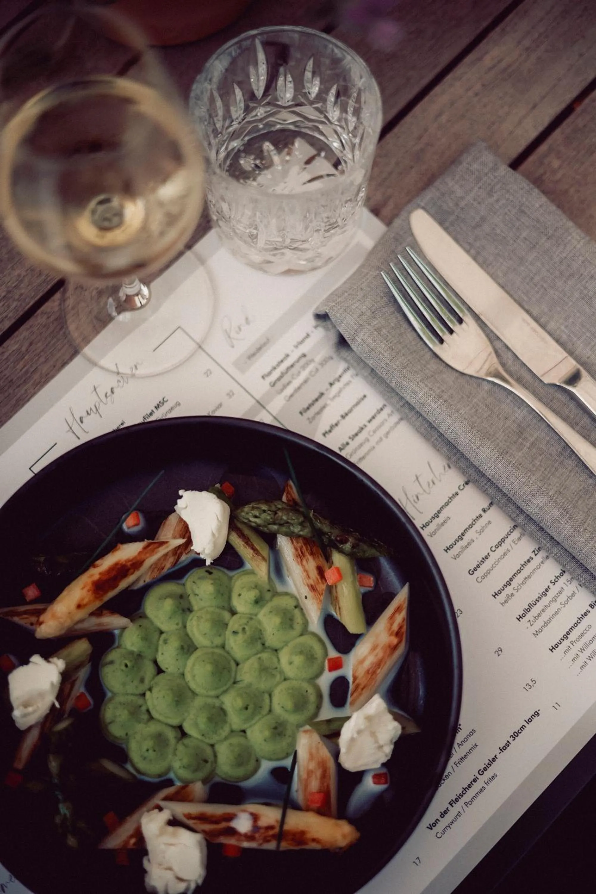 Food and drinks in Romantik Hotel Schmiedegasthaus Gehrke