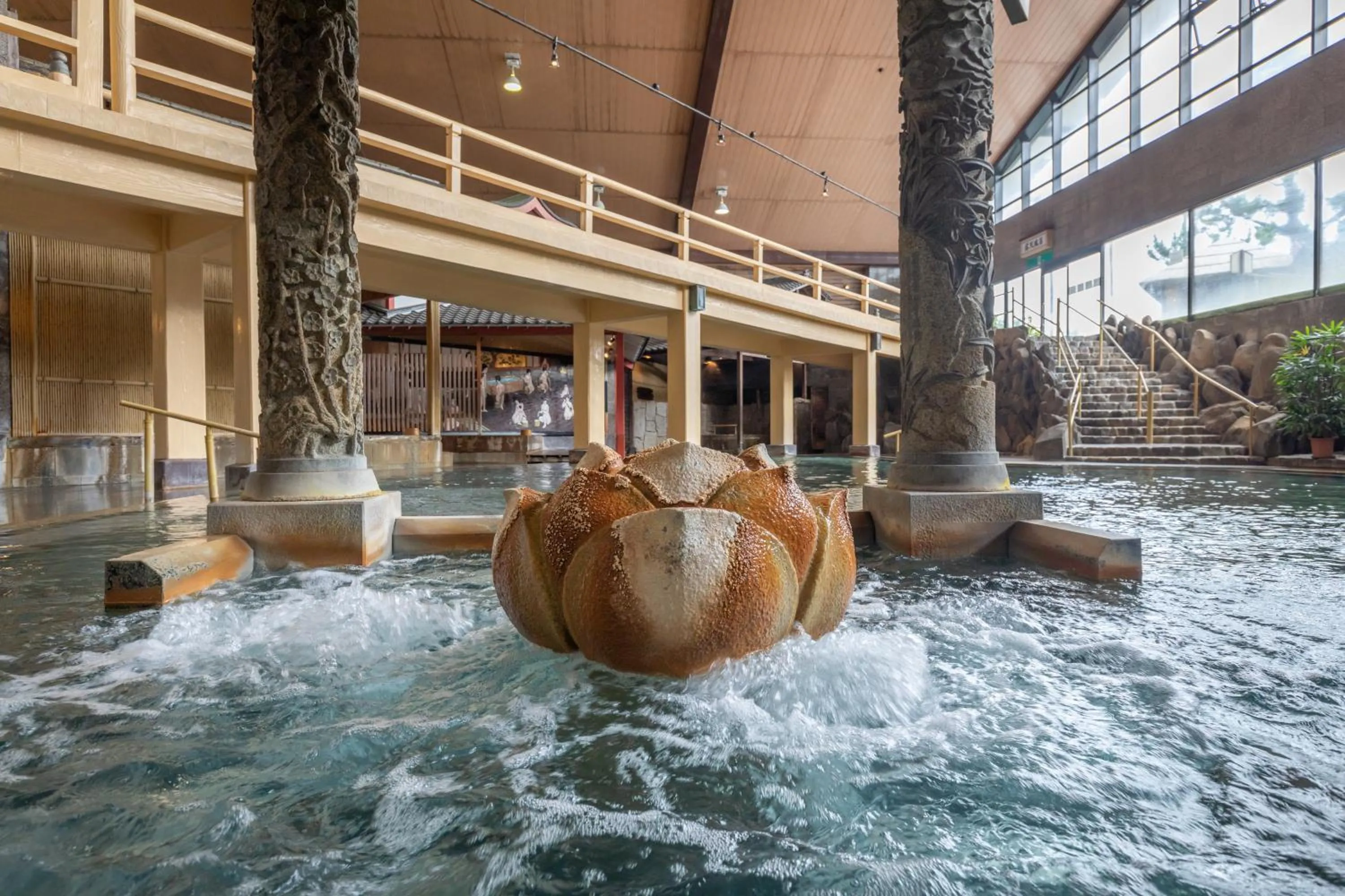 Hot Spring Bath in Kagoshima Sunamushionsen Ibusuki Hakusuikan
