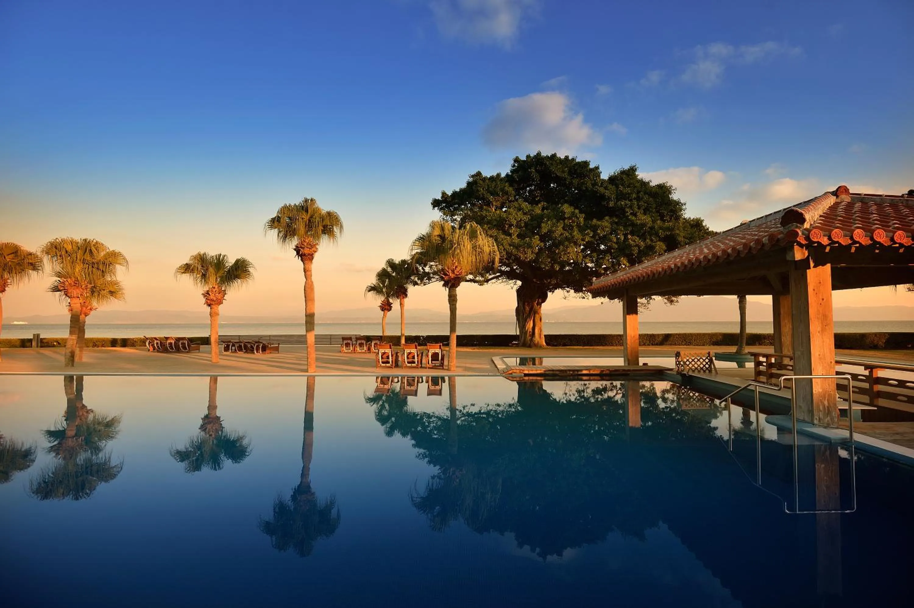 Swimming pool in Kagoshima Sunamushionsen Ibusuki Hakusuikan