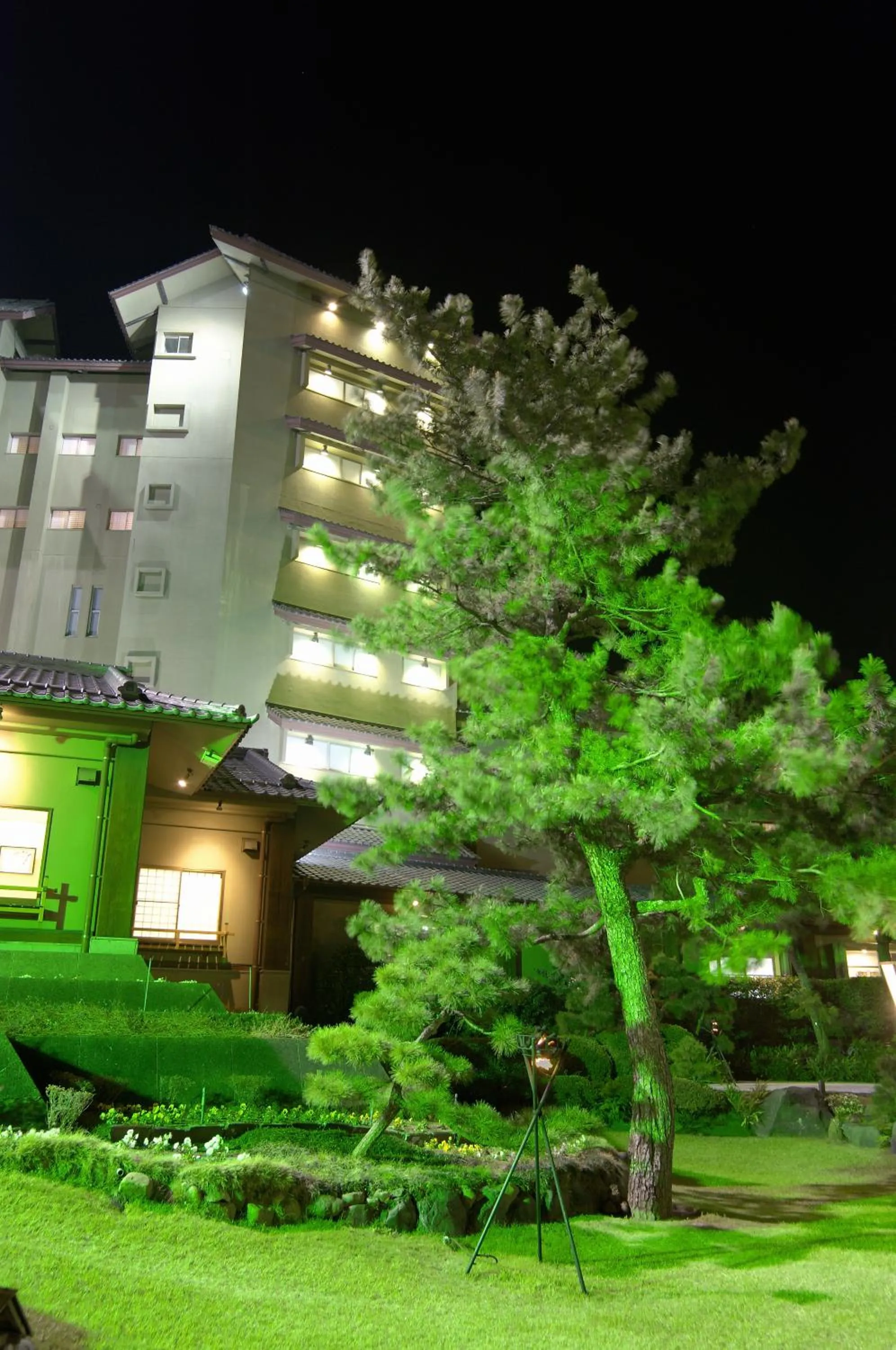 Night in Kagoshima Sunamushionsen Ibusuki Hakusuikan