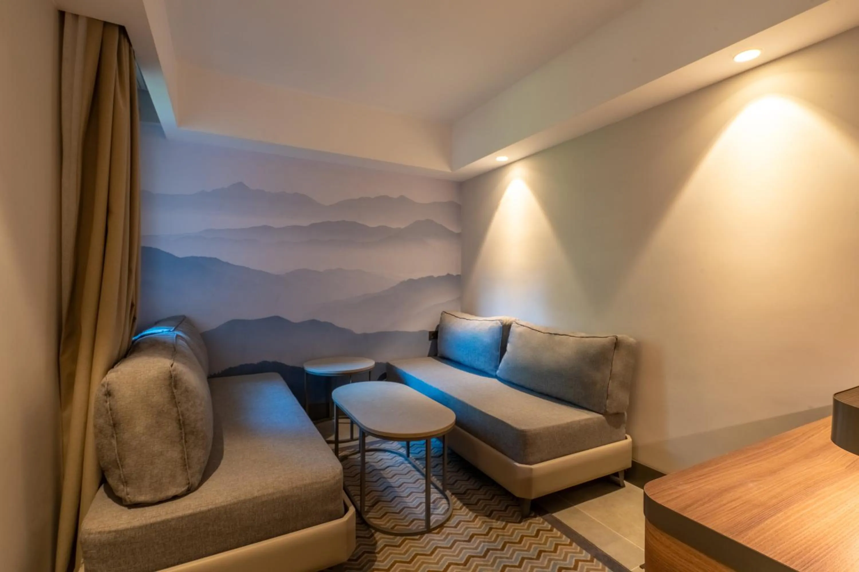 Living room in Champion Holiday Village