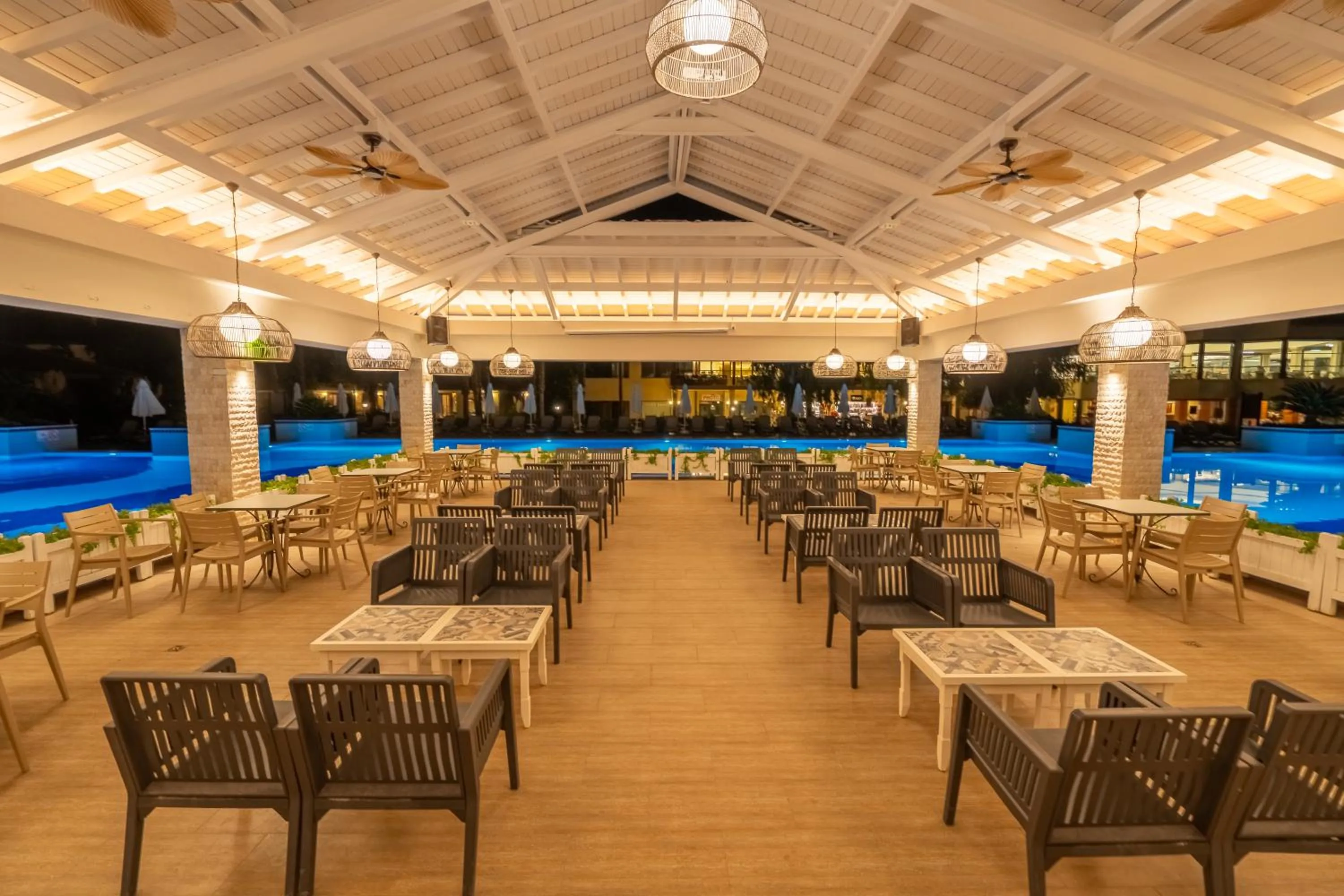 Pool view in Champion Holiday Village