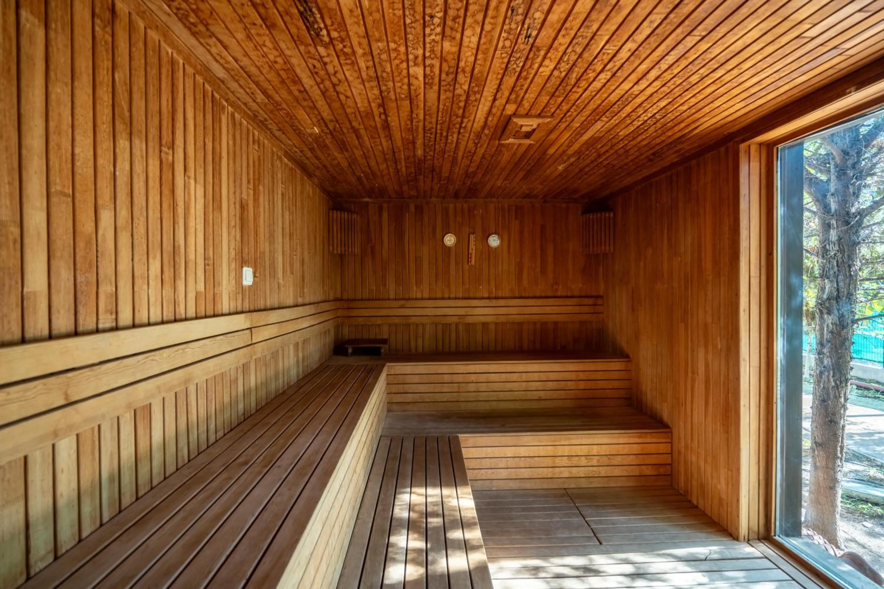 Sauna in Champion Holiday Village