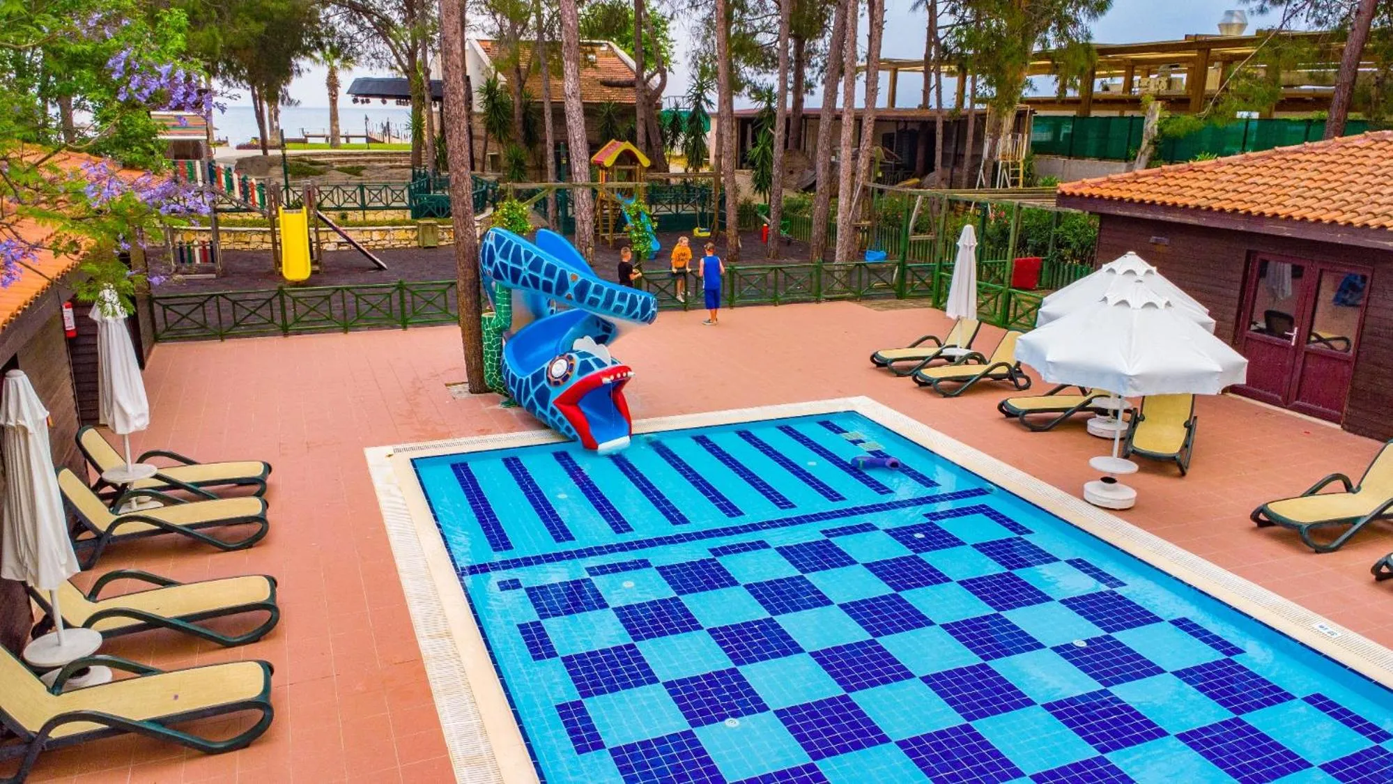 Children play ground in Champion Holiday Village