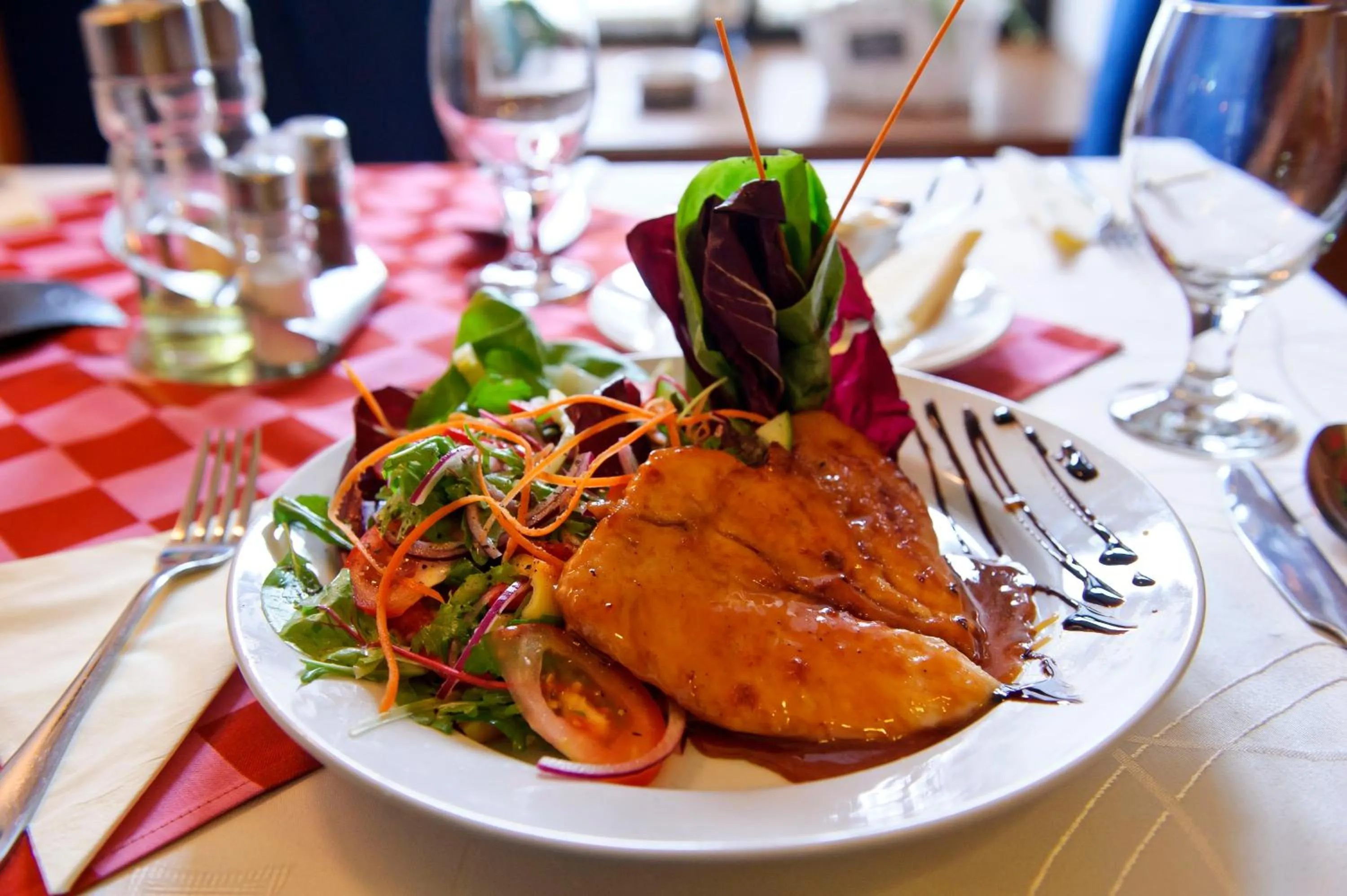 Food close-up in Toldi Fogadó