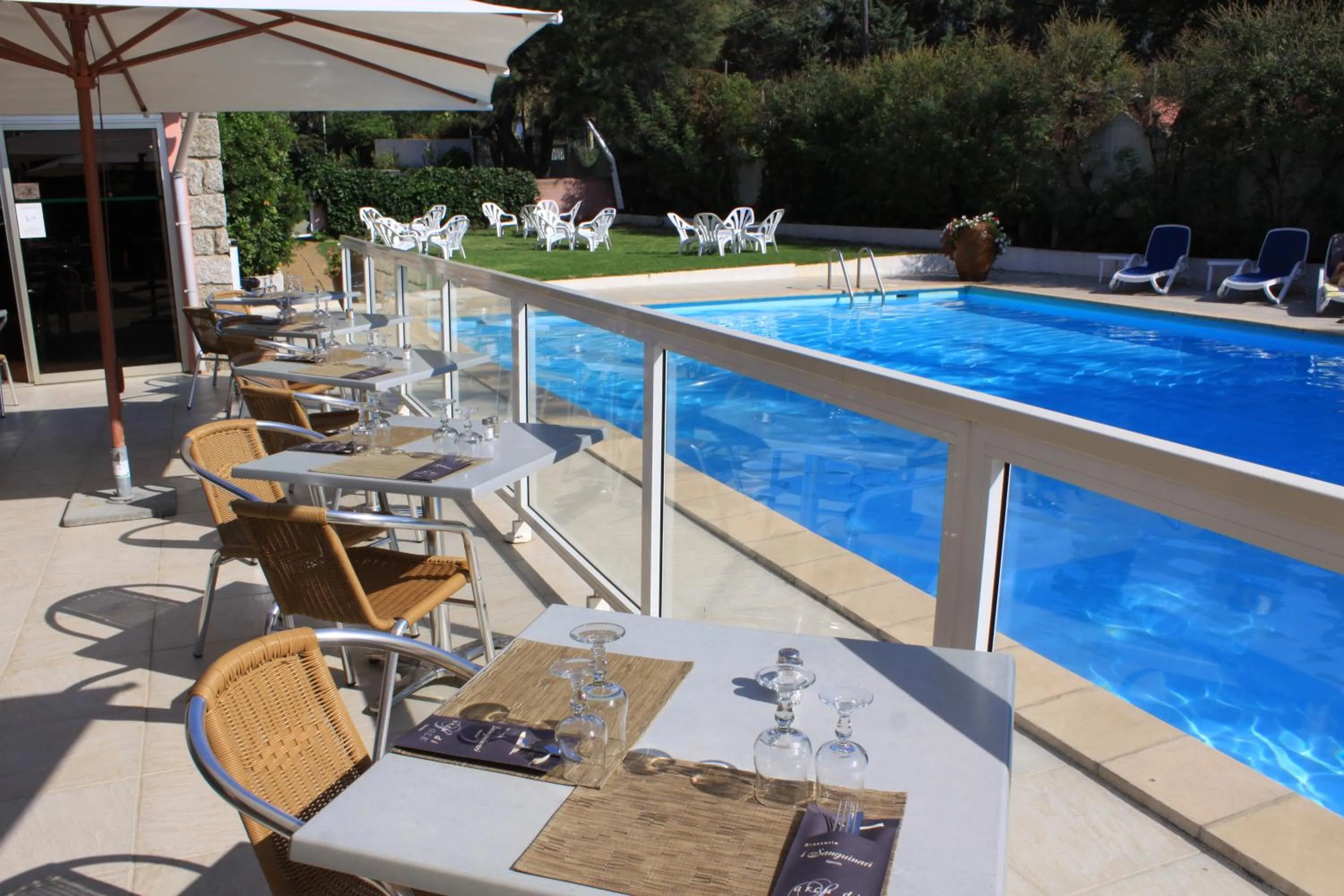 Swimming pool in Hotel Arcu Di Sole