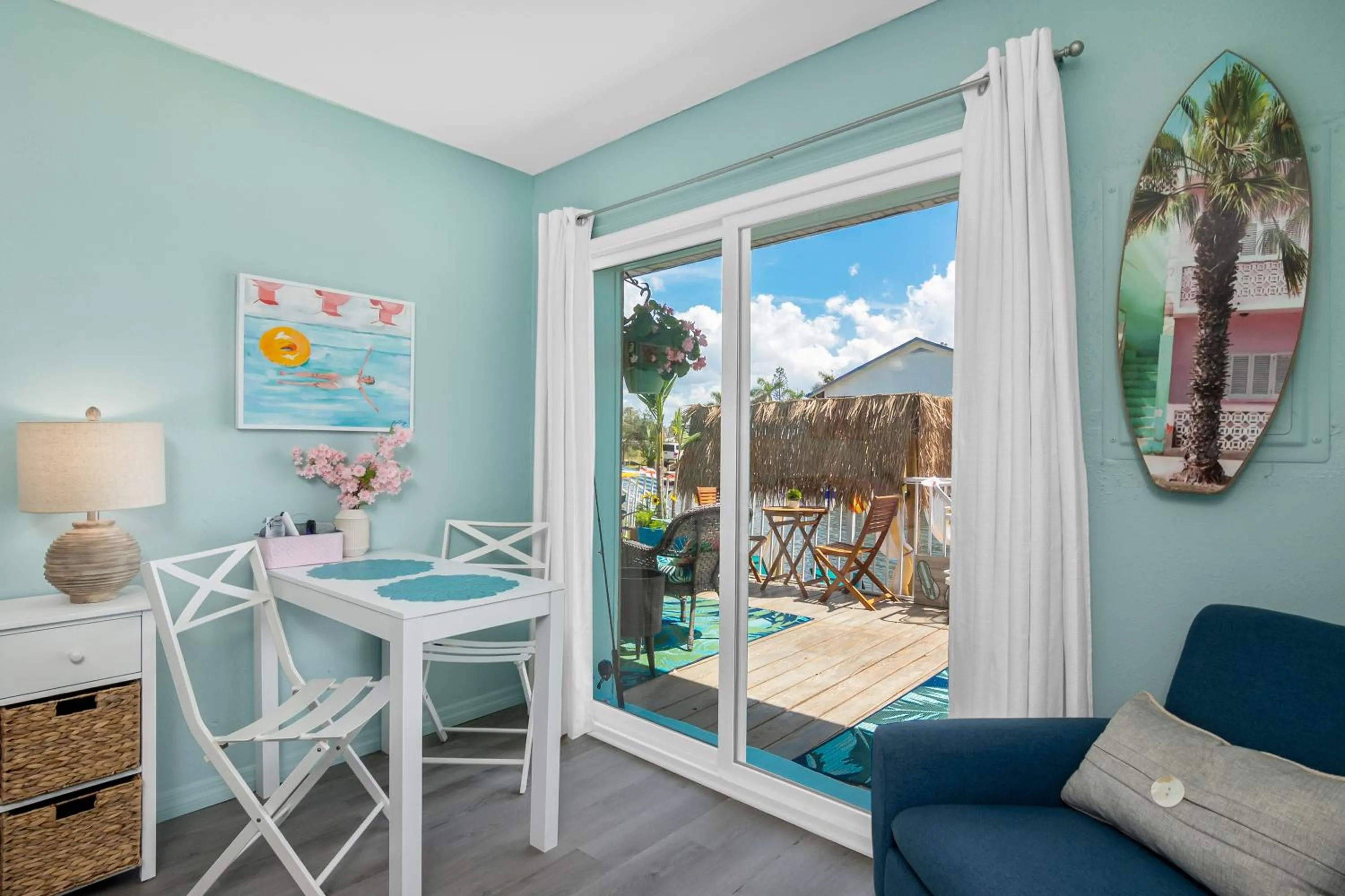 Patio in Latitude 26 Waterfront Boutique Resort - Bonita Springs