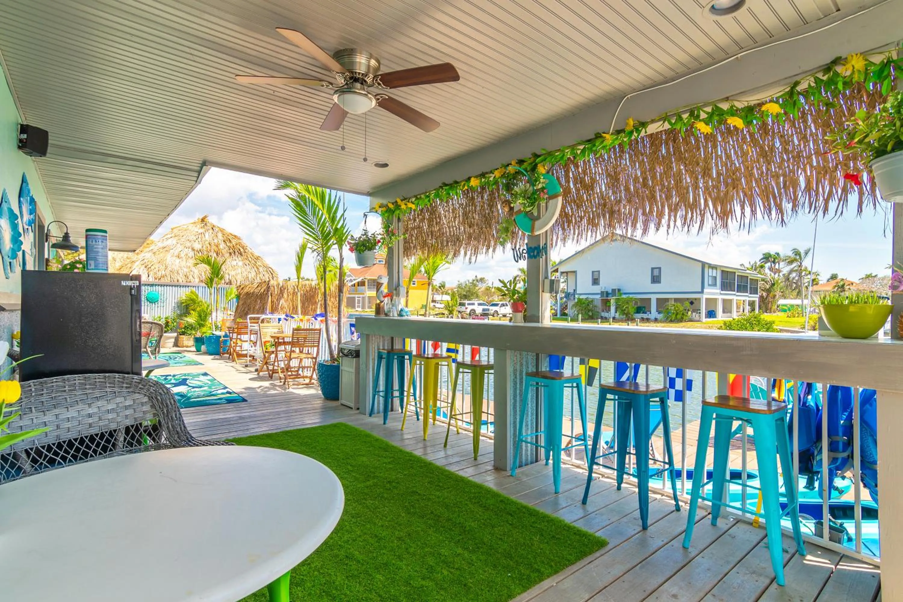 Patio in Latitude 26 Waterfront Boutique Resort - Bonita Springs
