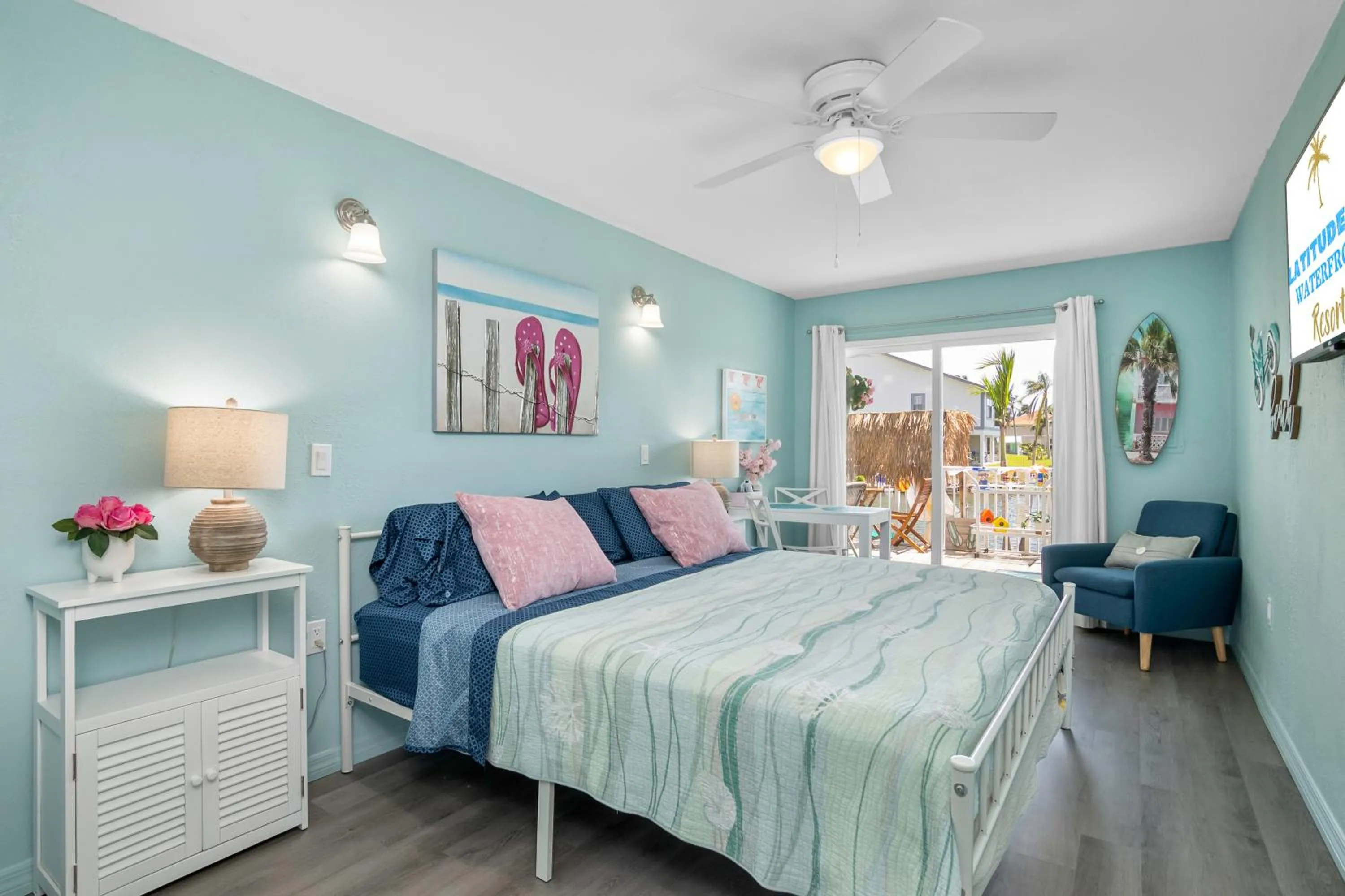 Photo of the whole room, Bed in Latitude 26 Waterfront Boutique Resort - Bonita Springs