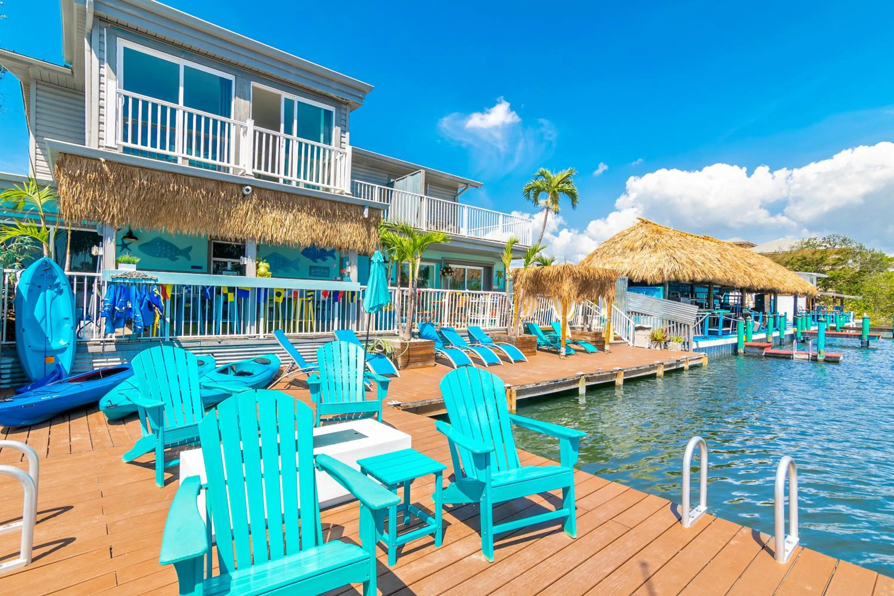Patio in Latitude 26 Waterfront Boutique Resort - Bonita Springs