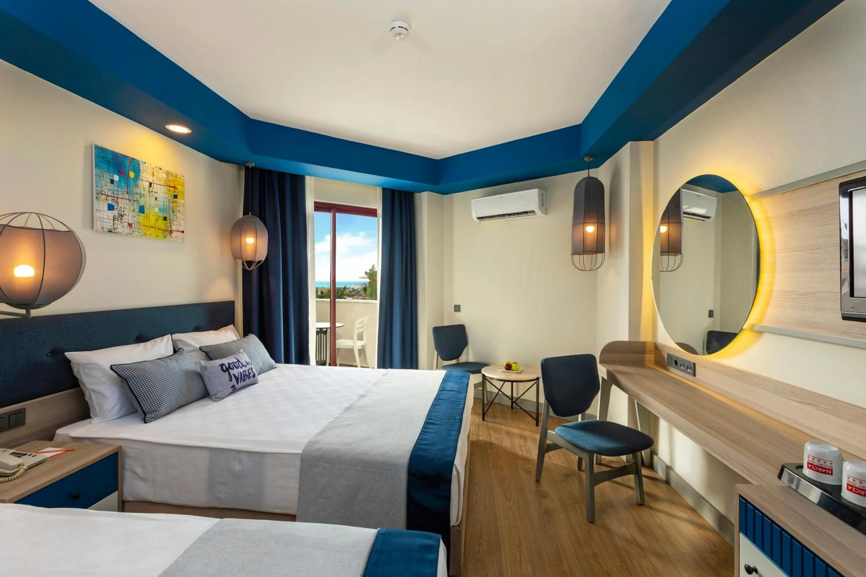 Shower, Bed in Narcia Resort Side - Ultra All Inclusive