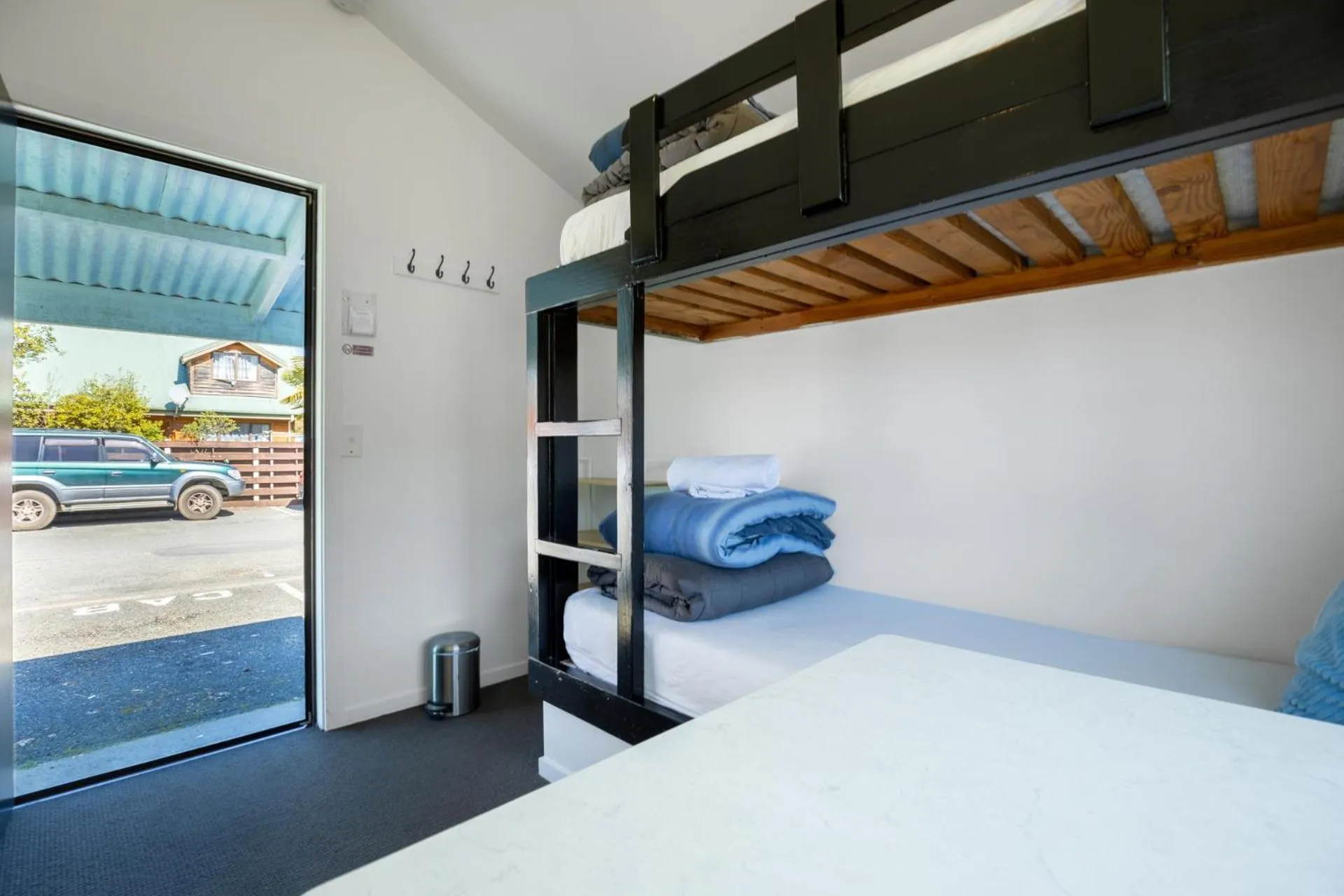 Bedroom, Bed in Kaiteriteri Recreation Reserve Cabins