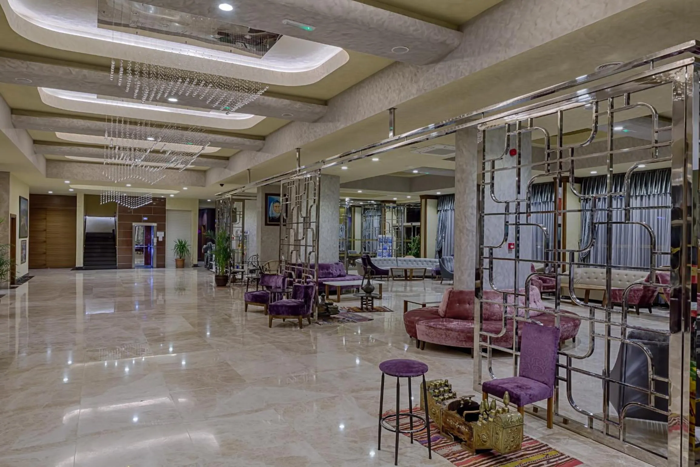 Communal lounge/ TV room in Pasa Beach Hotel