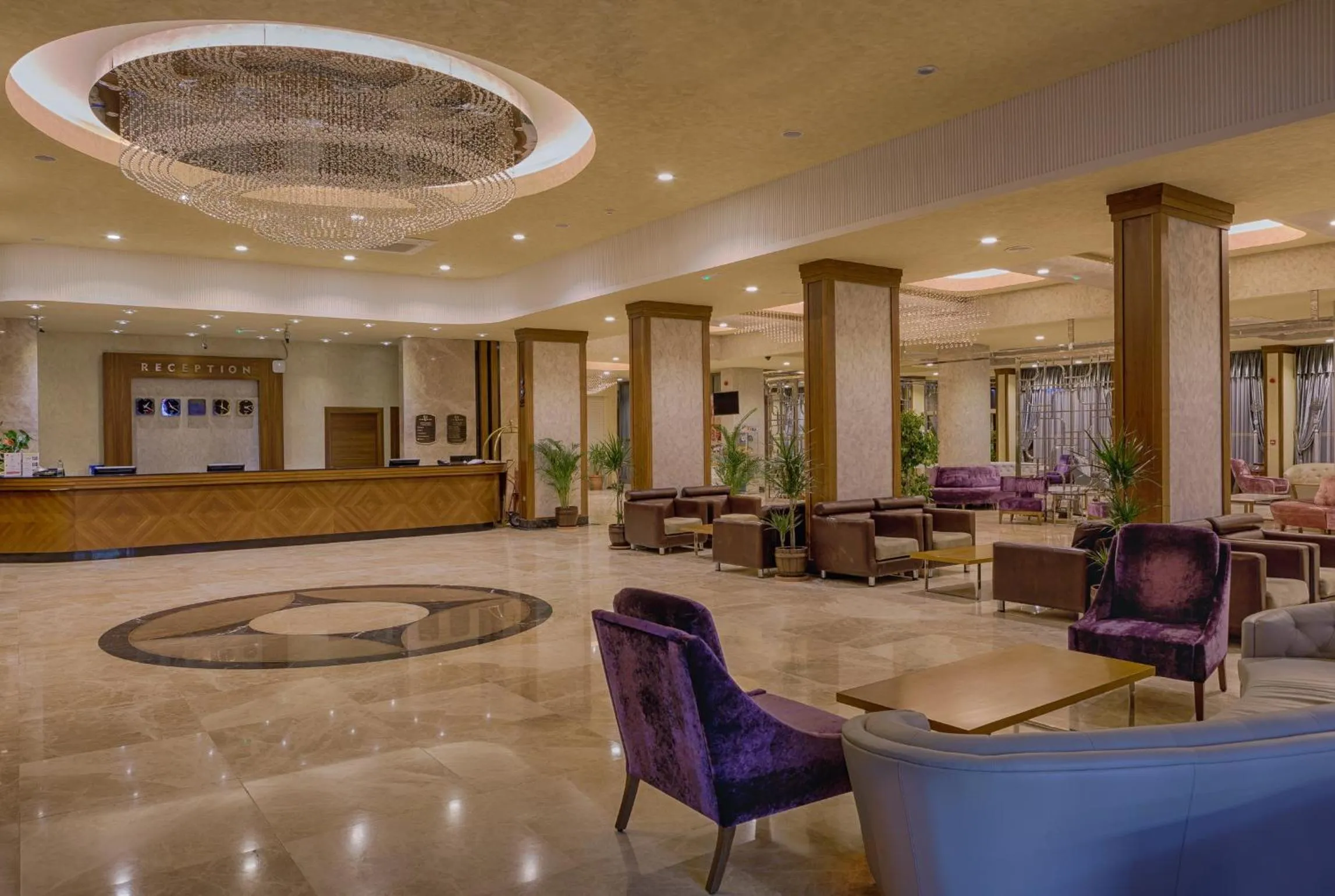 Lobby or reception in Pasa Beach Hotel