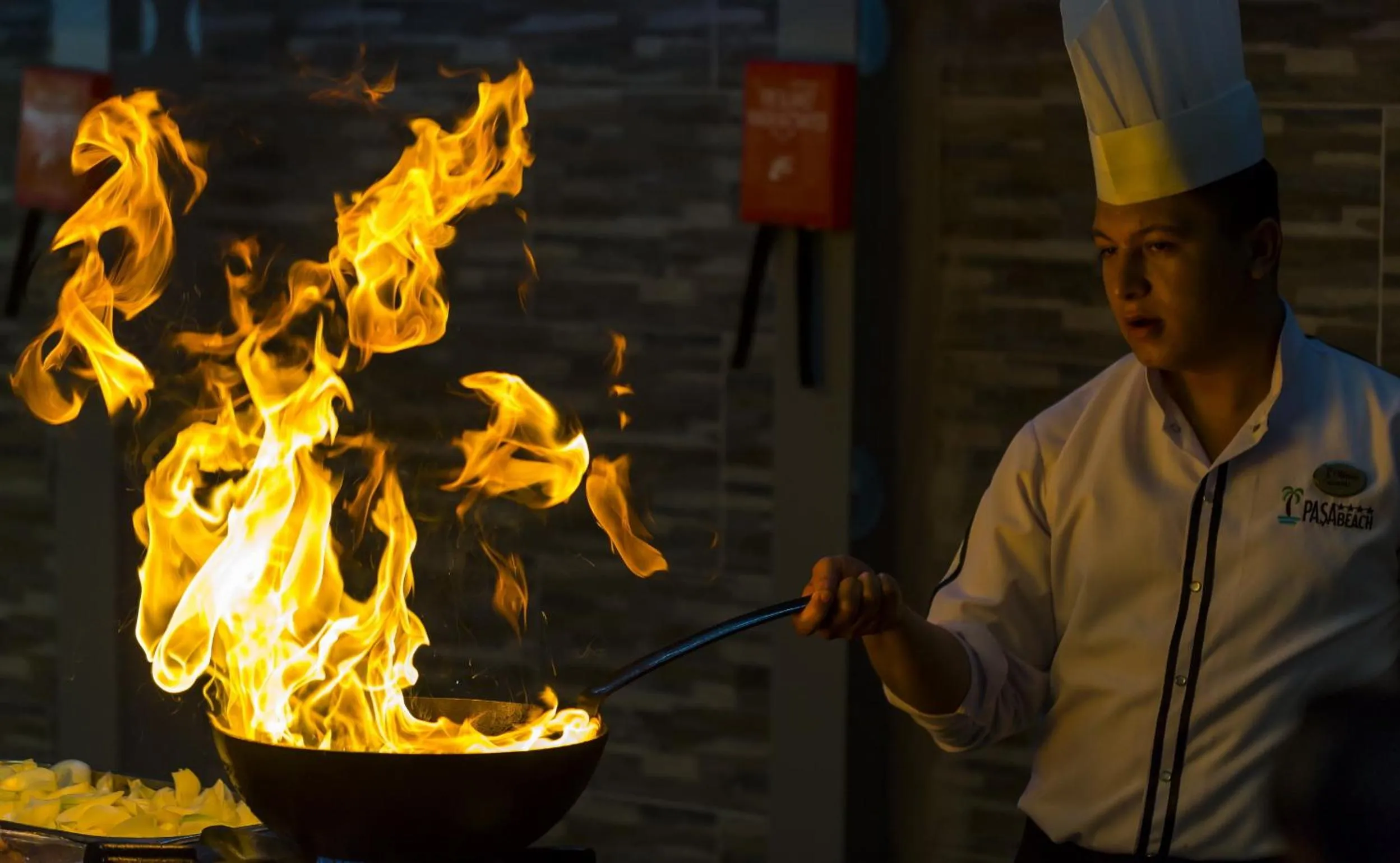 Staff in Pasa Beach Hotel