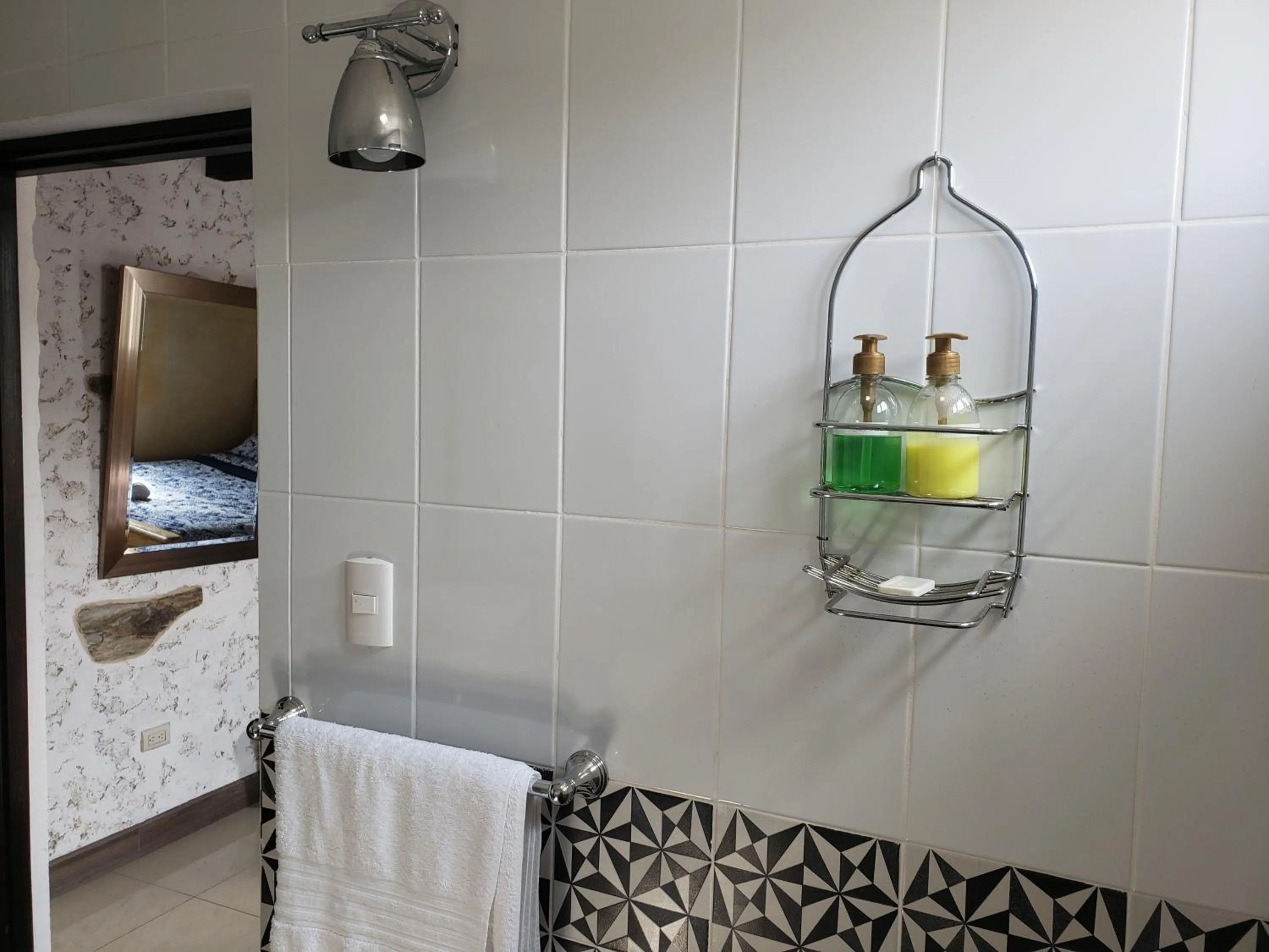 Shower, Bed in La Capitanía