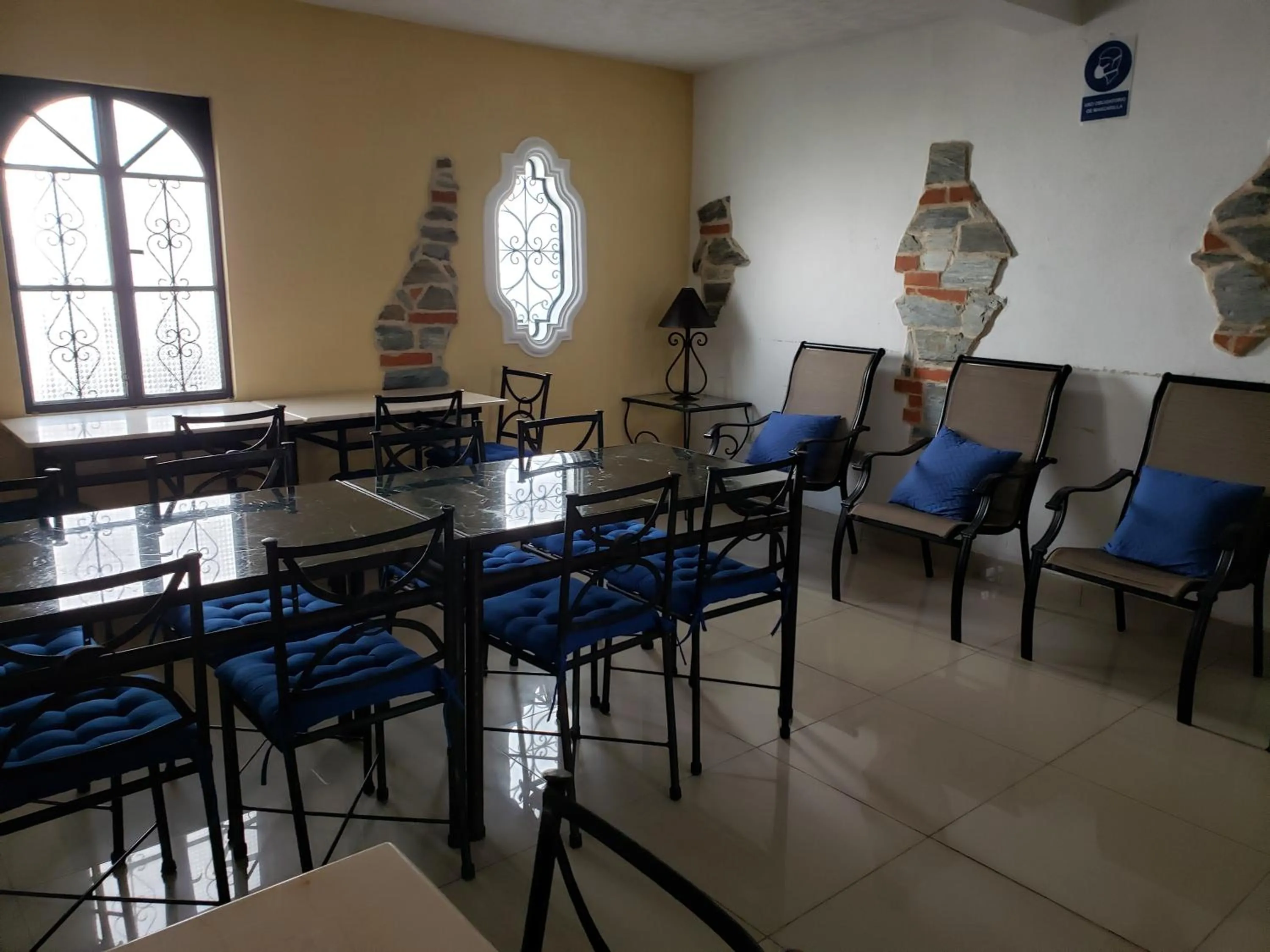 Seating area in La Capitanía