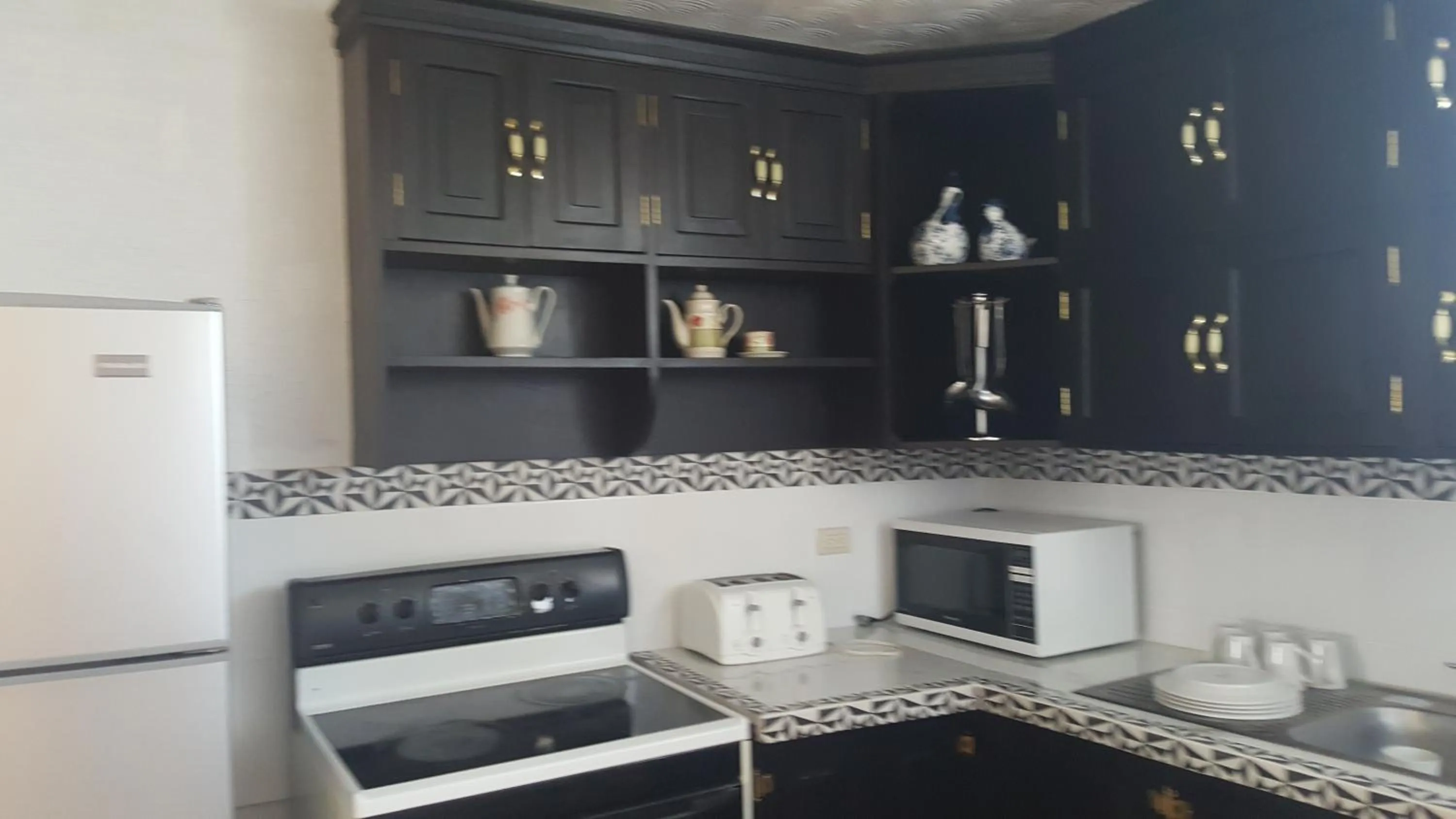 Communal kitchen in La Capitanía