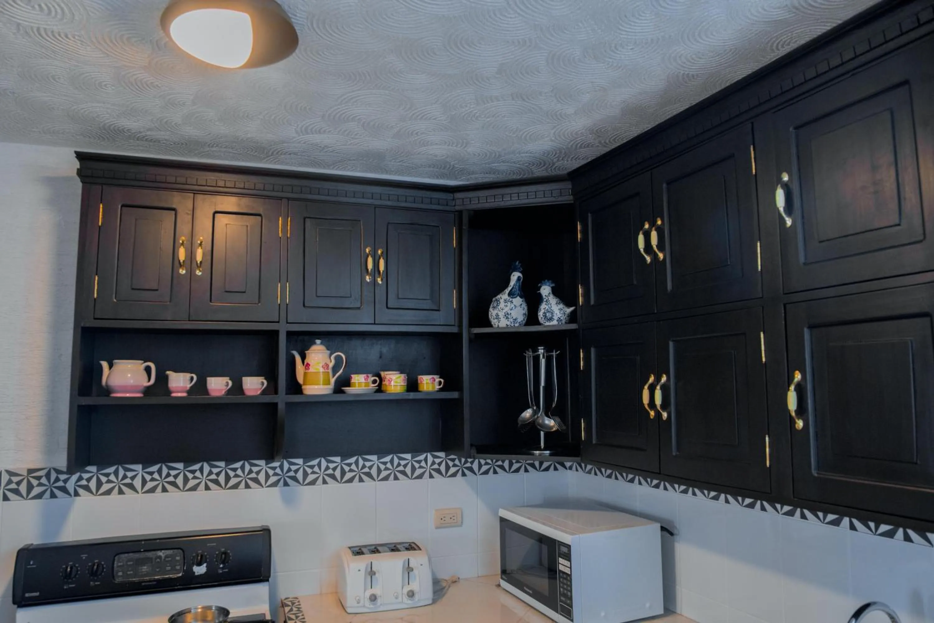 Communal kitchen in La Capitanía