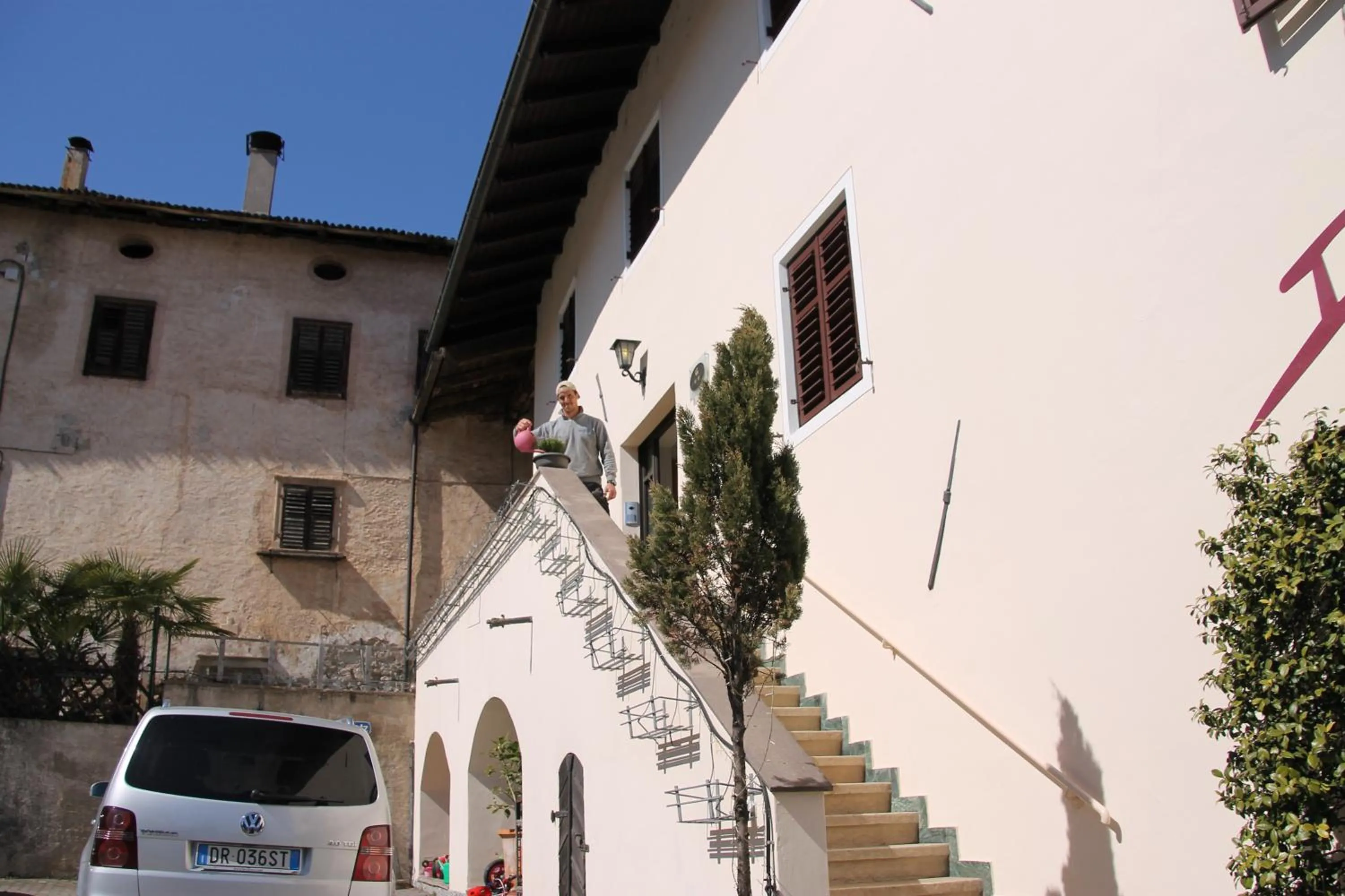 Patio in Garni Brunnenhof