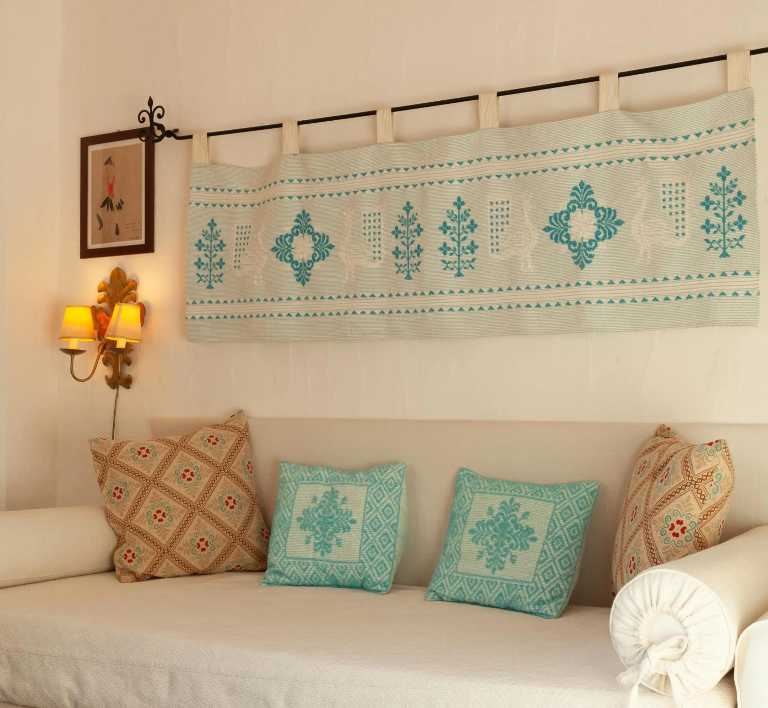 Bed in Nora Club Hotel & Spa