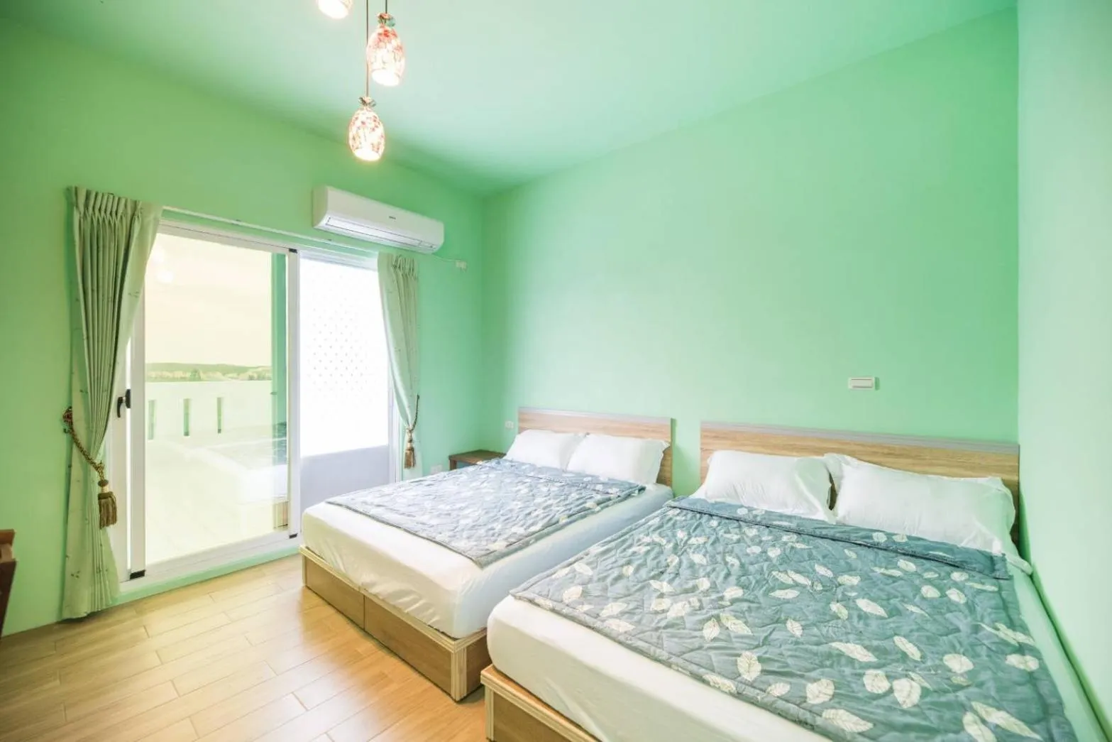 Bedroom, Bed in Penghu Color FIsh Homestay