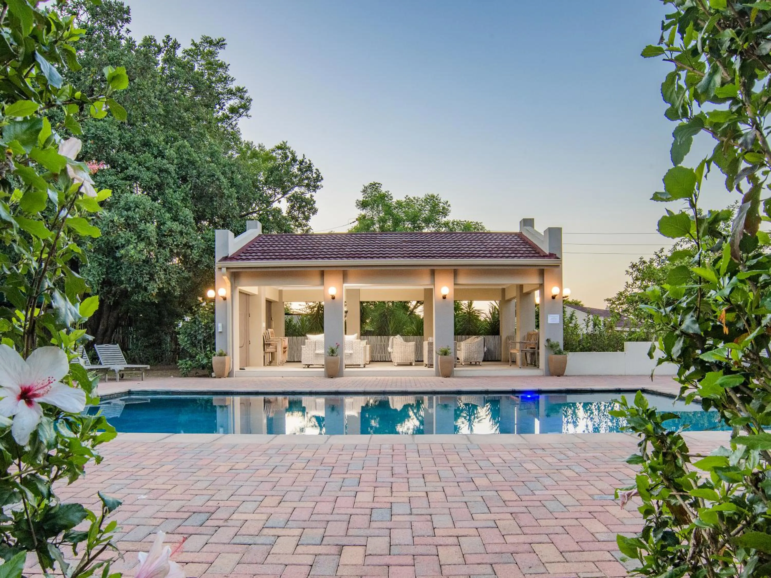 Swimming pool in Monkey Thorn Lodge & Wellness Spa - Adults Only