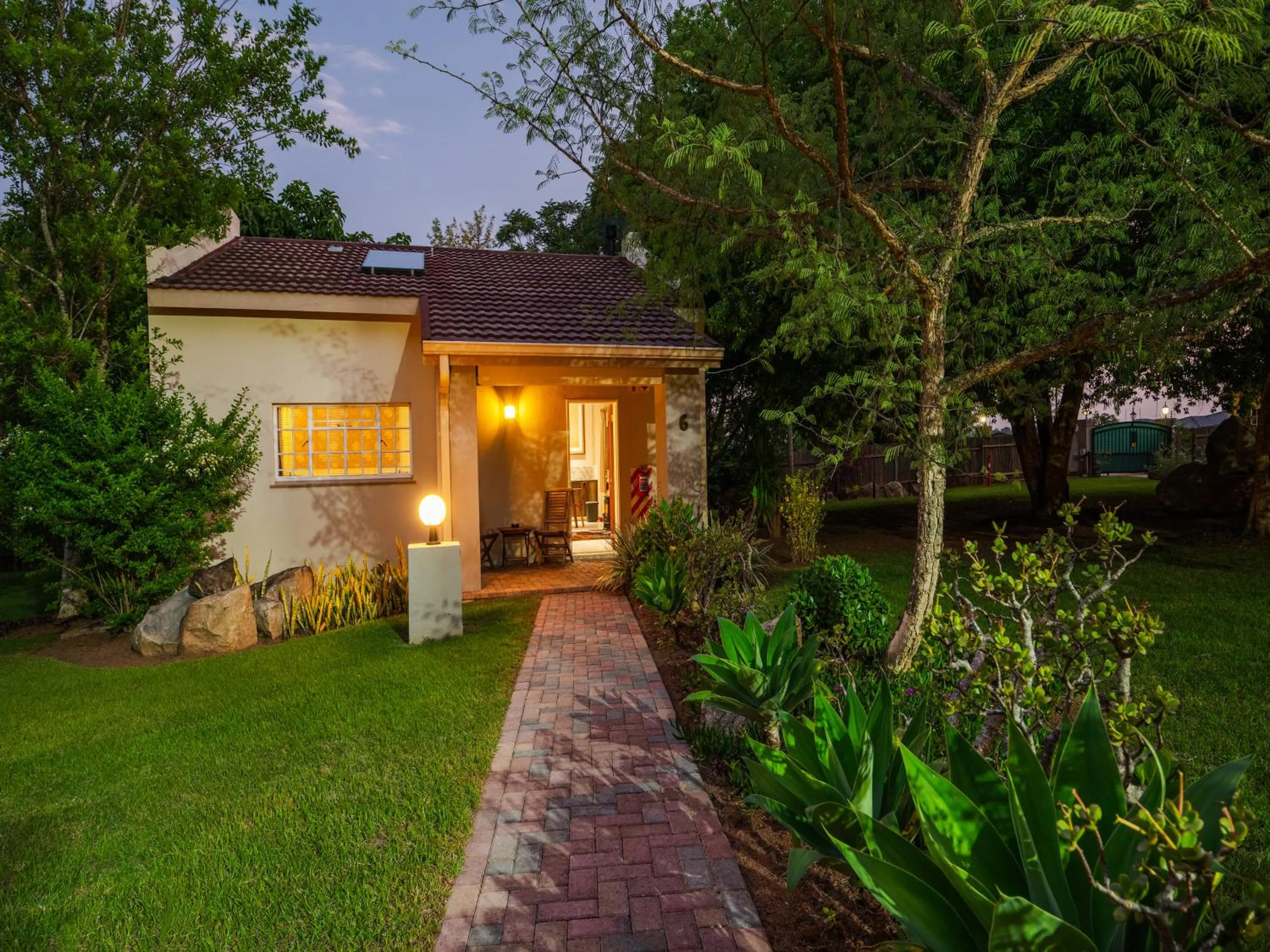 Garden in Monkey Thorn Lodge & Wellness Spa - Adults Only