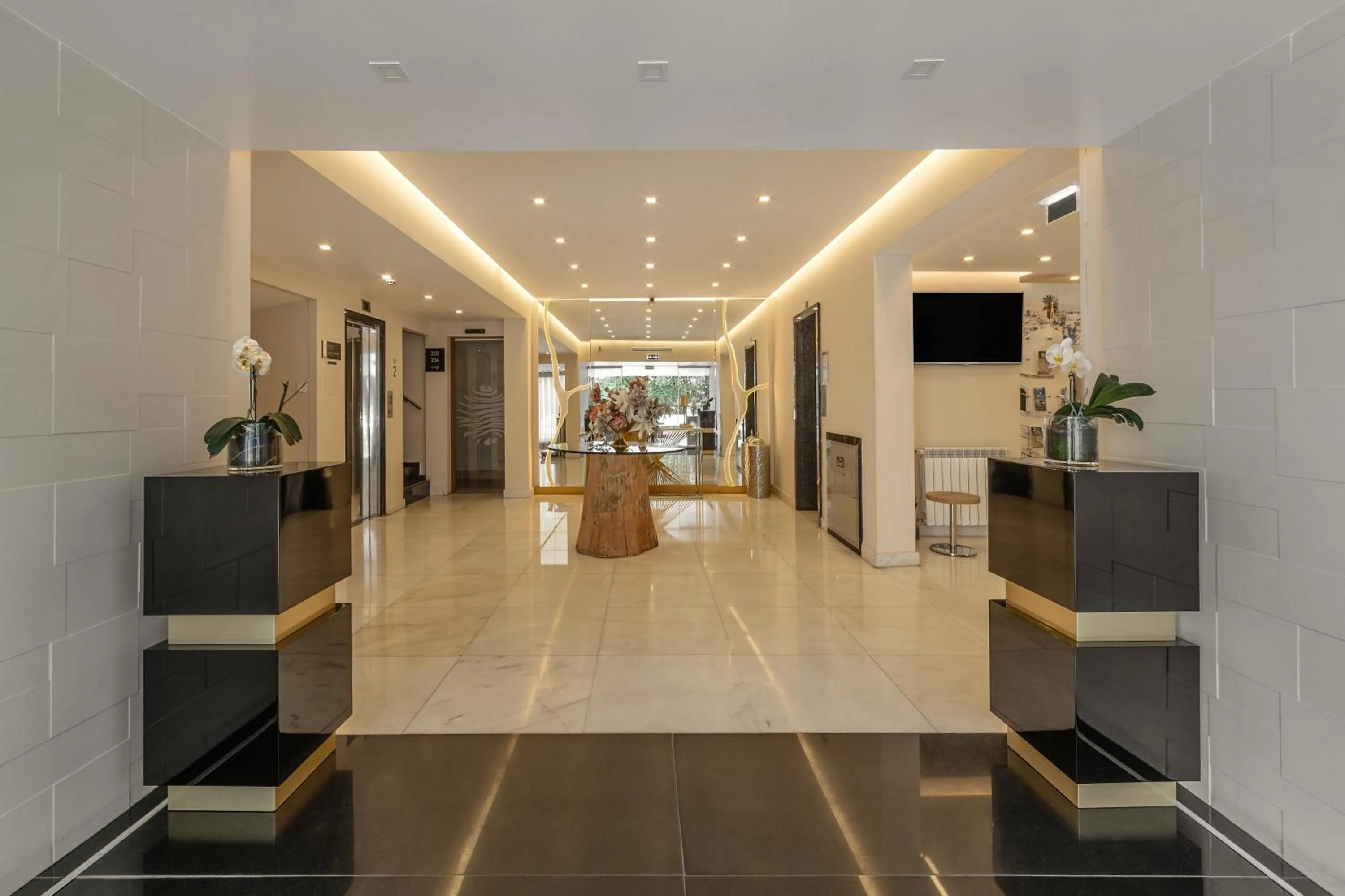 Lobby or reception in Hotel Lido